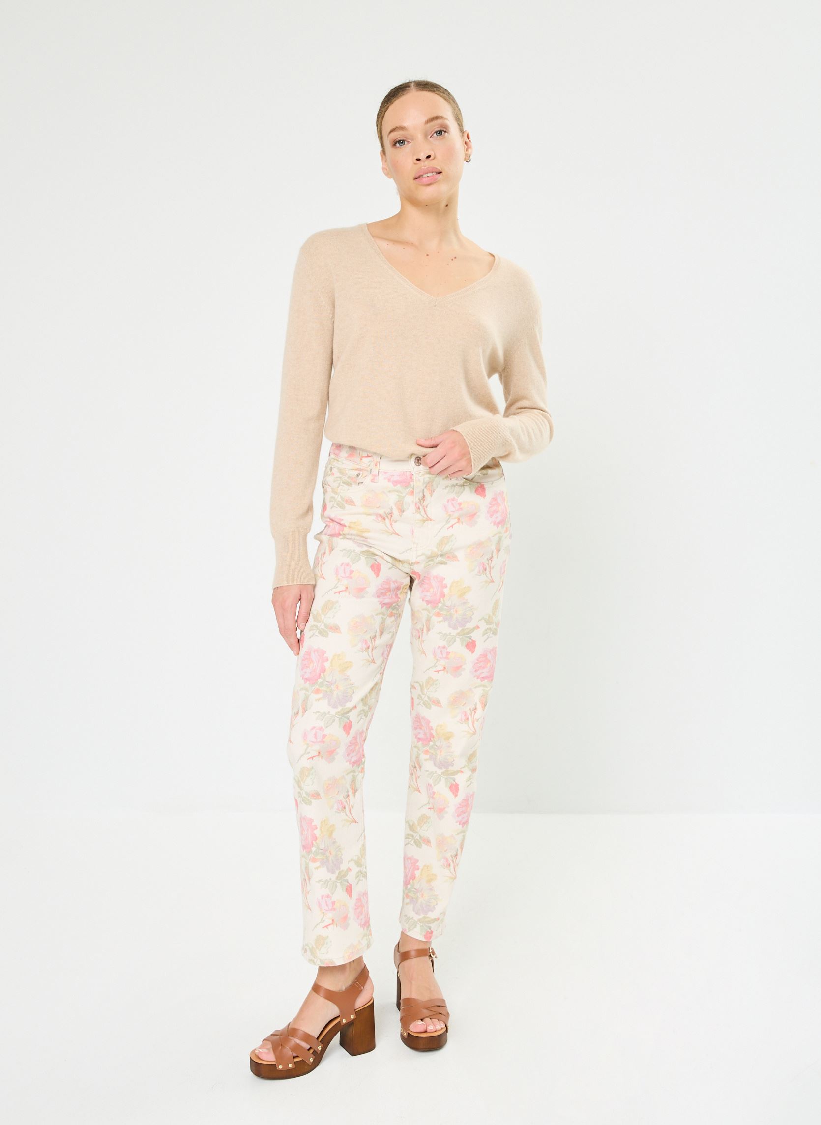 Rechte jeans / Straight Leg Jeans FJEA29004J dames wit The Kooples Rechte jeans / Straight Leg Jeans FJEA29004J dames wit ECR01