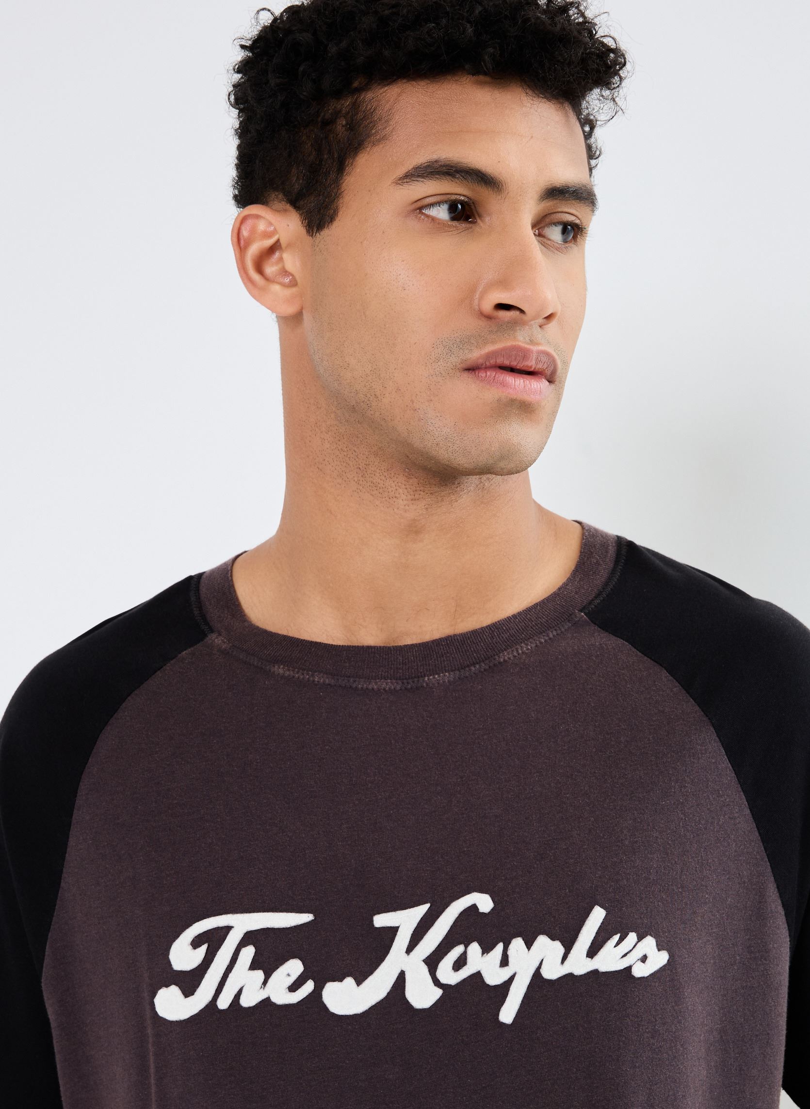 Kurzarm-T-Shirts HTSC29011K herren schwarz The Kooples Kurzarm-T-Shirts HTSC29011K herren schwarz BLA55
