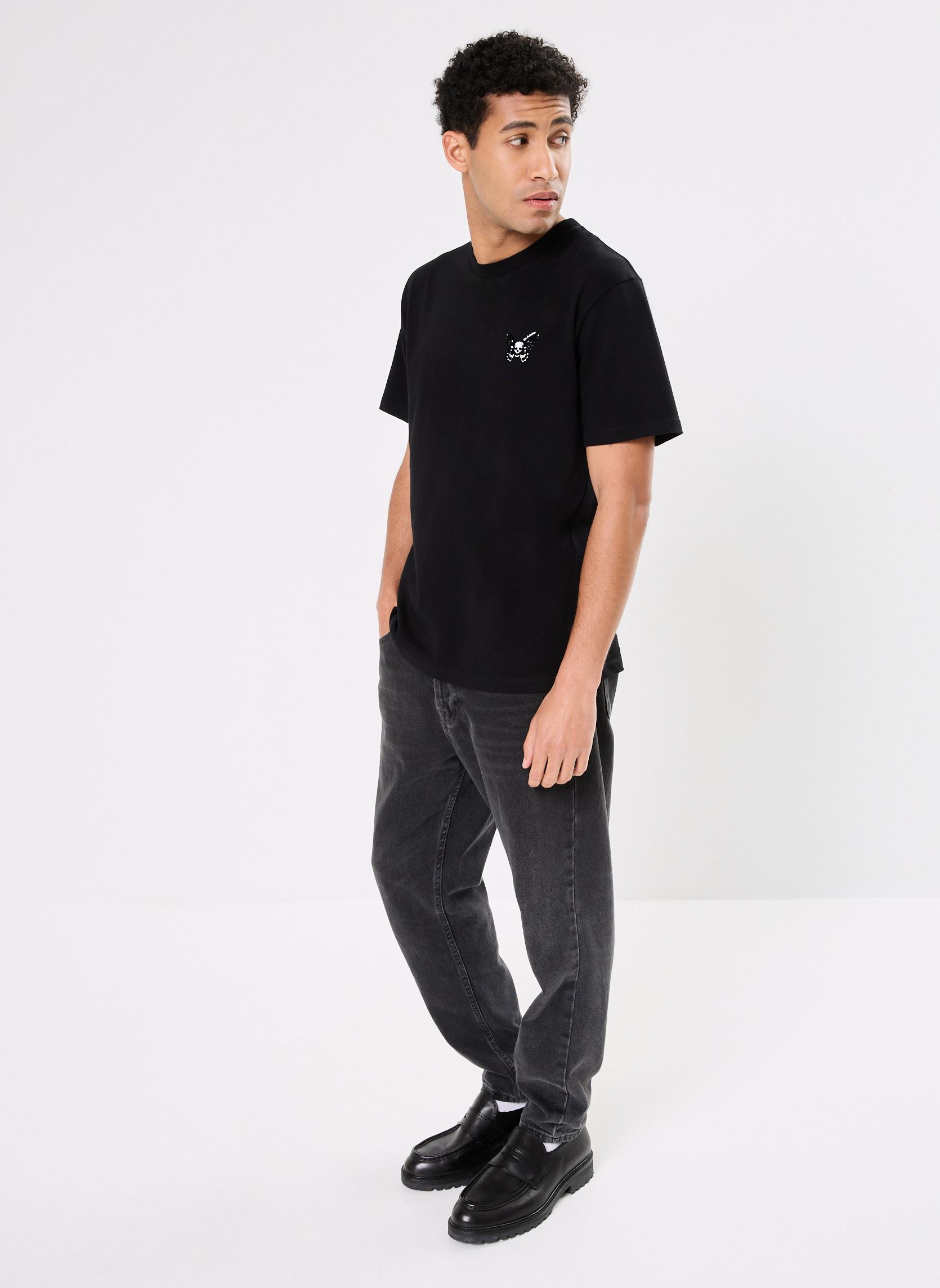Kurzarm-T-Shirts HTSC29028K herren schwarz The Kooples Kurzarm-T-Shirts HTSC29028K herren schwarz BLA01