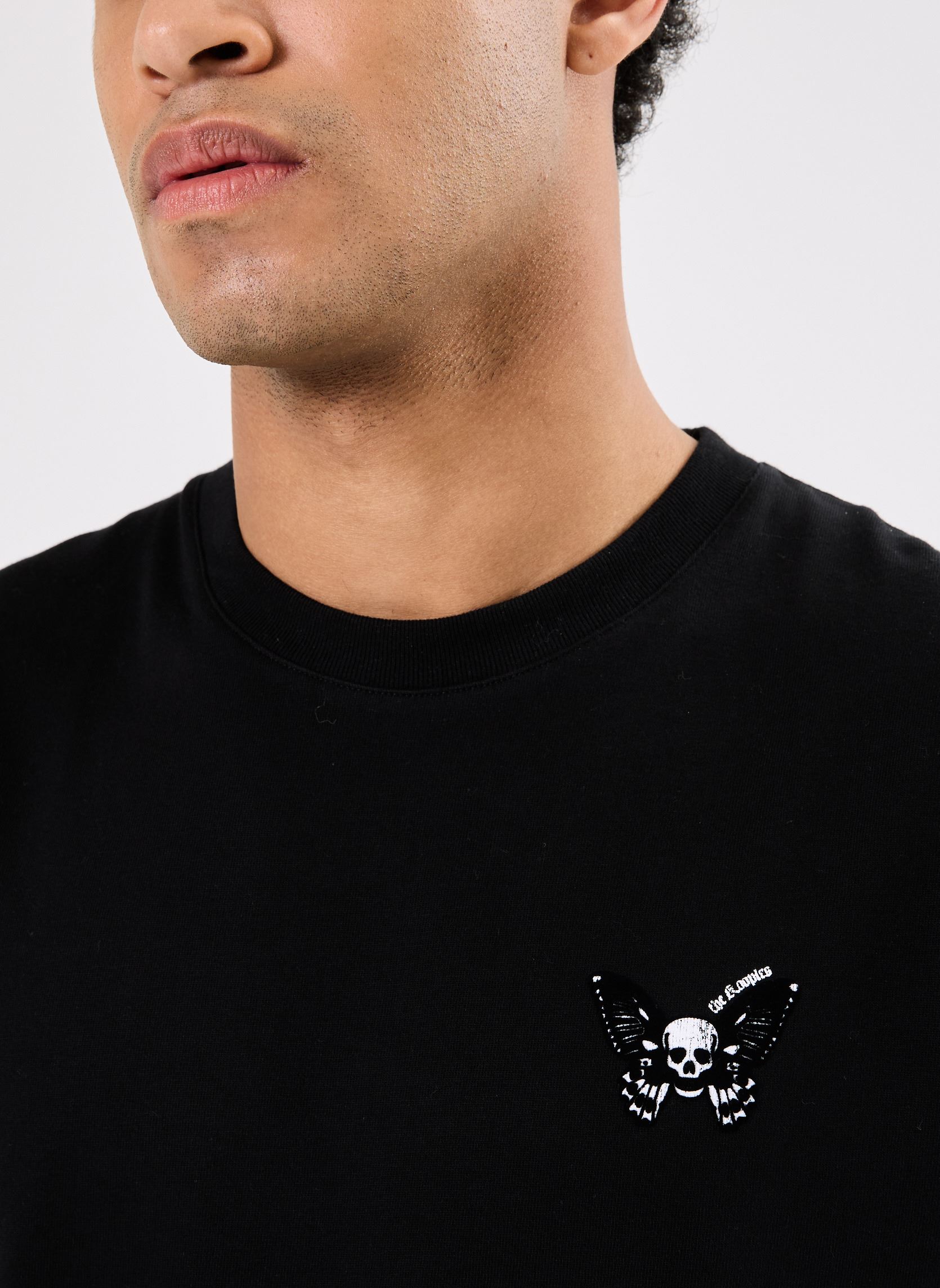 Kurzarm-T-Shirts HTSC29028K herren schwarz The Kooples Kurzarm-T-Shirts HTSC29028K herren schwarz BLA01