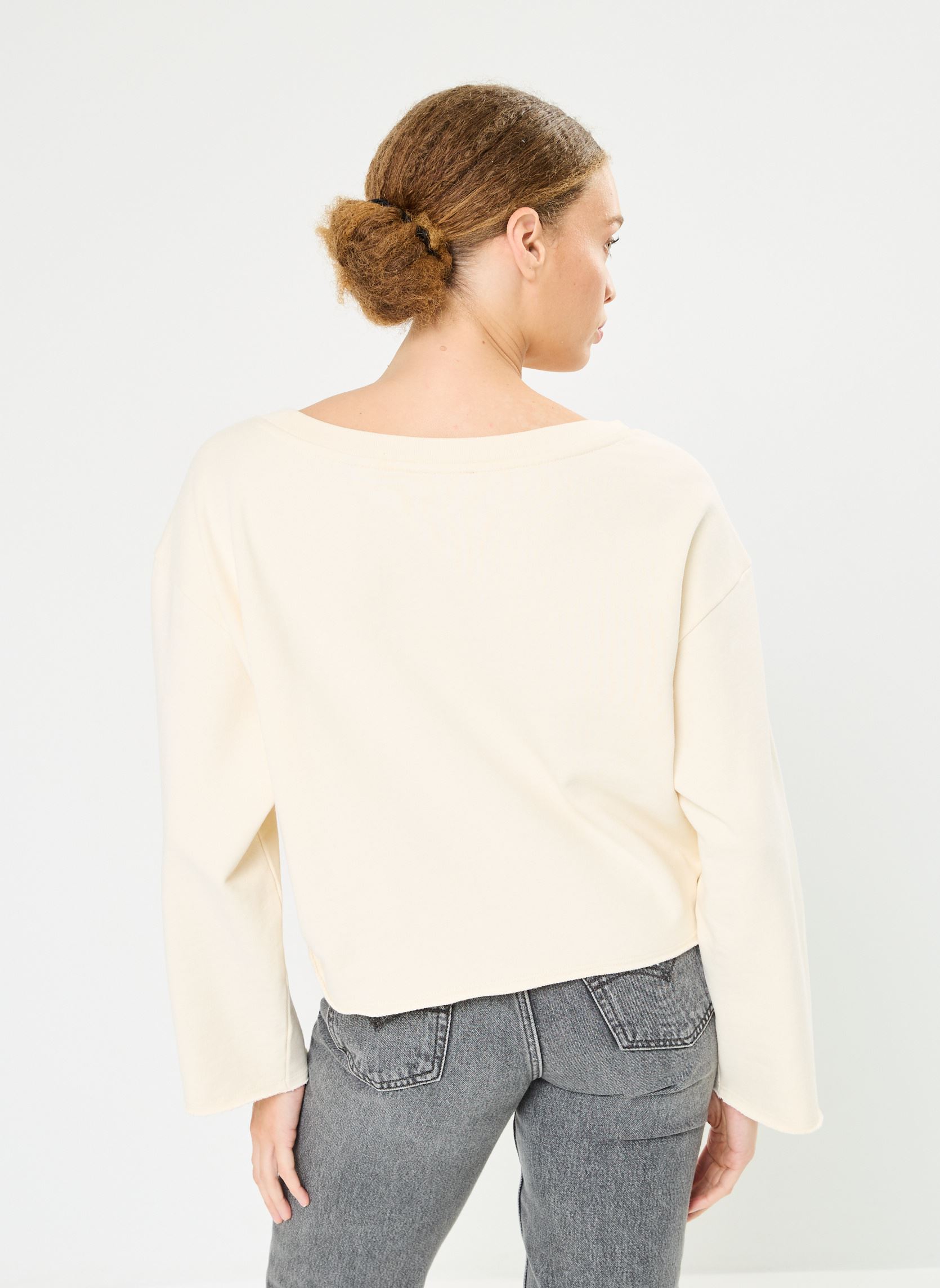 Sweater FSWE29004K dames wit The Kooples Sweater FSWE29004K dames wit ECR01