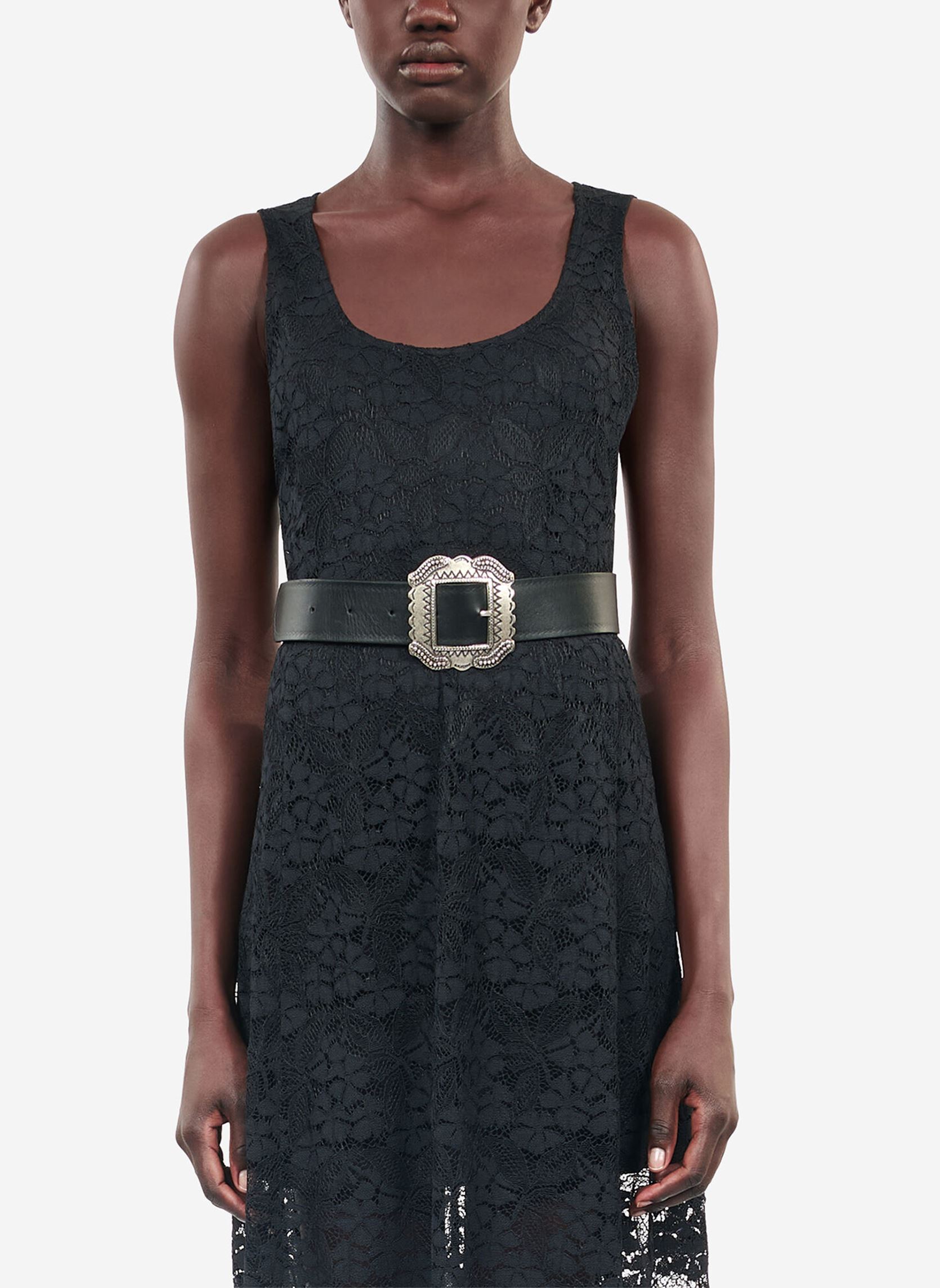 Kleider FROB29013K damen schwarz The Kooples Kleider FROB29013K damen schwarz BLA01
