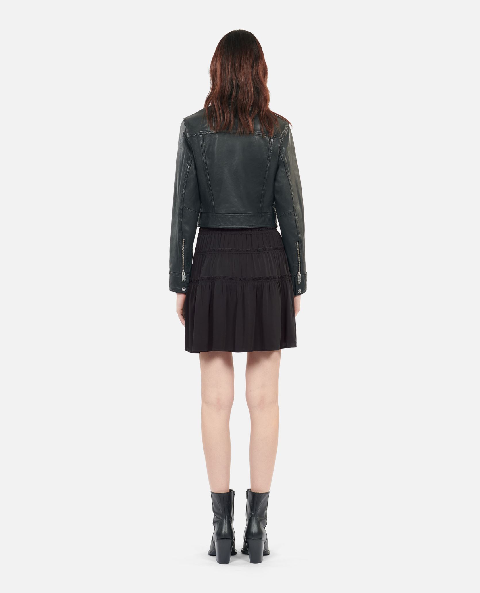 Gonne lunghe FJUP29007K donna nero The Kooples Gonne lunghe FJUP29007K donna nero BLA01