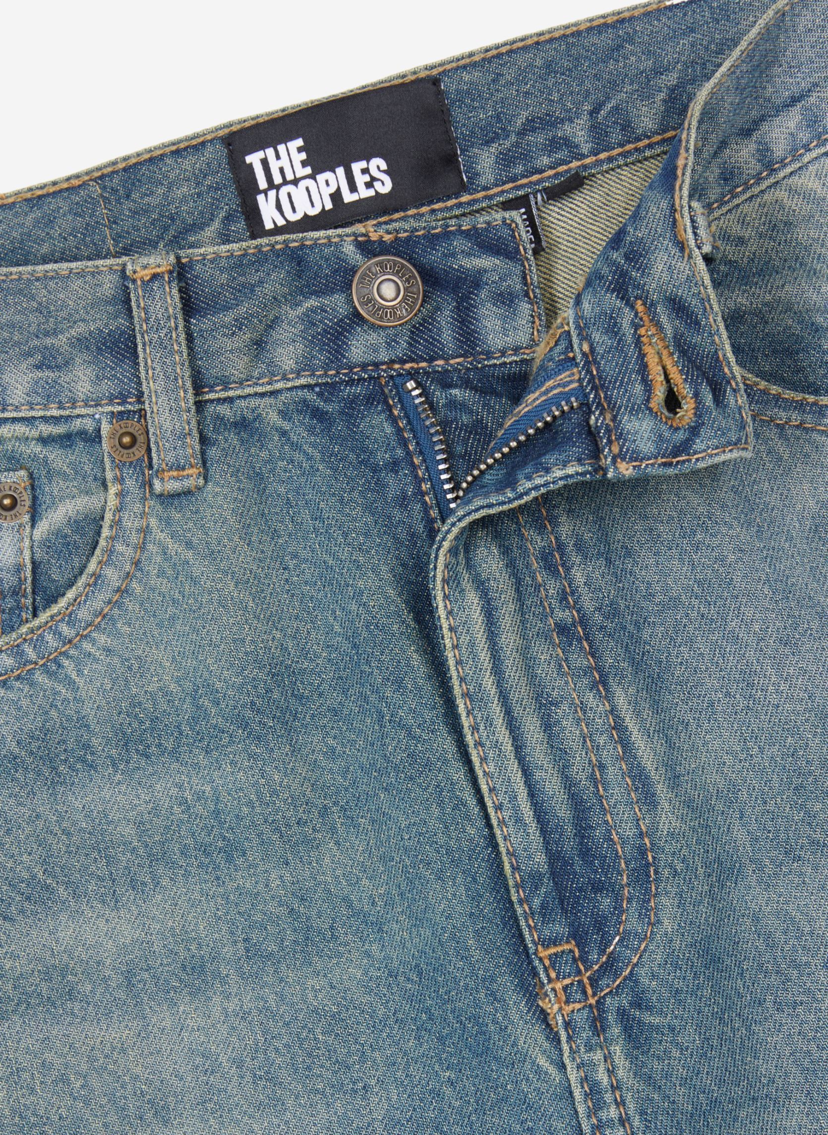 Jeans slim et skinny FJEA29000J femme bleu The Kooples Jeans slim et skinny FJEA29000J femme bleu BLU43