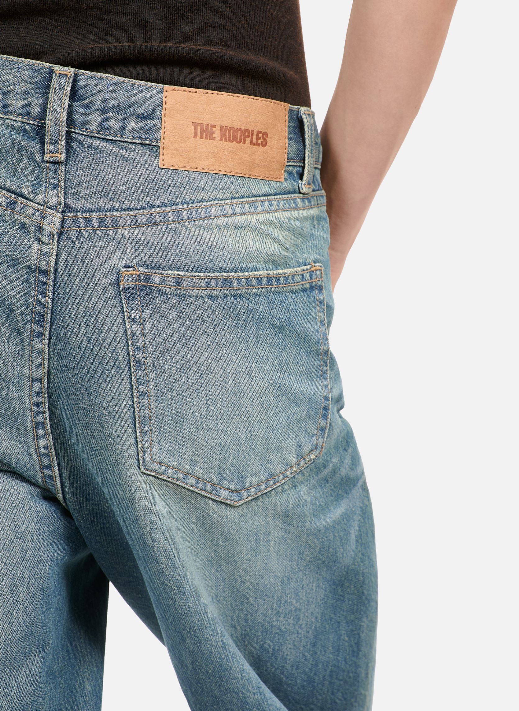 Jeans slim et skinny FJEA29000J femme bleu The Kooples Jeans slim et skinny FJEA29000J femme bleu BLU43
