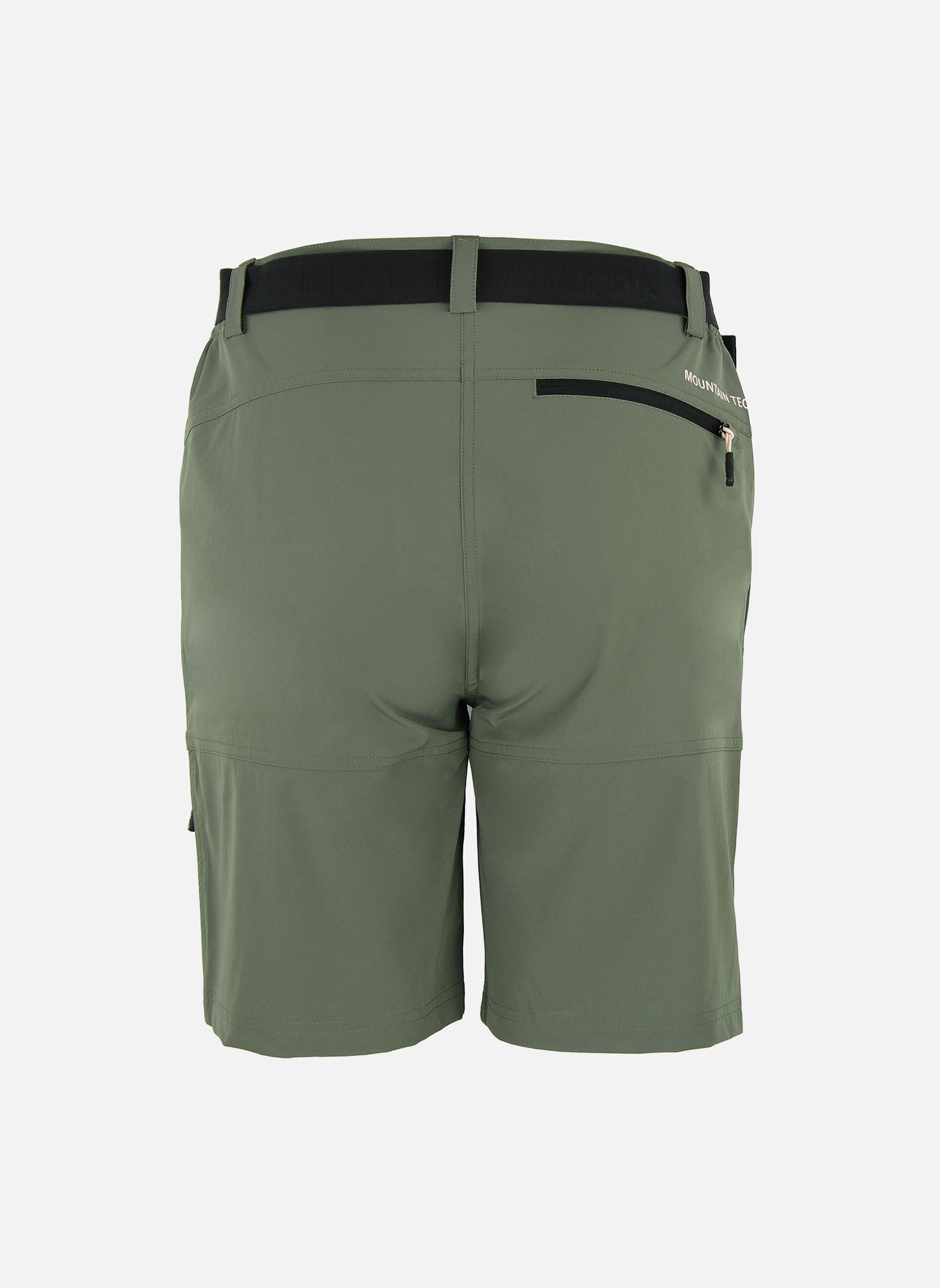 Short De Randonnée Eastern Mountain Sports Femme, Taille 4, Vert, Ceinturé, Neuf