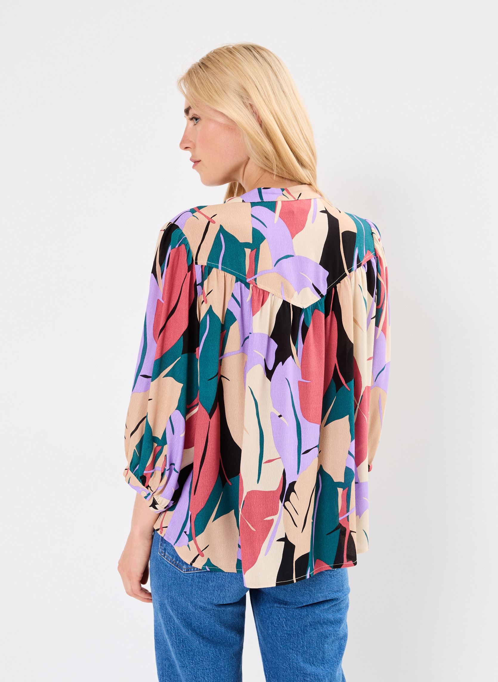 Langarm-Blusen Nymphea damen mehrfarbig Grace & Mila Langarm-Blusen Nymphea damen mehrfarbig MULTICO