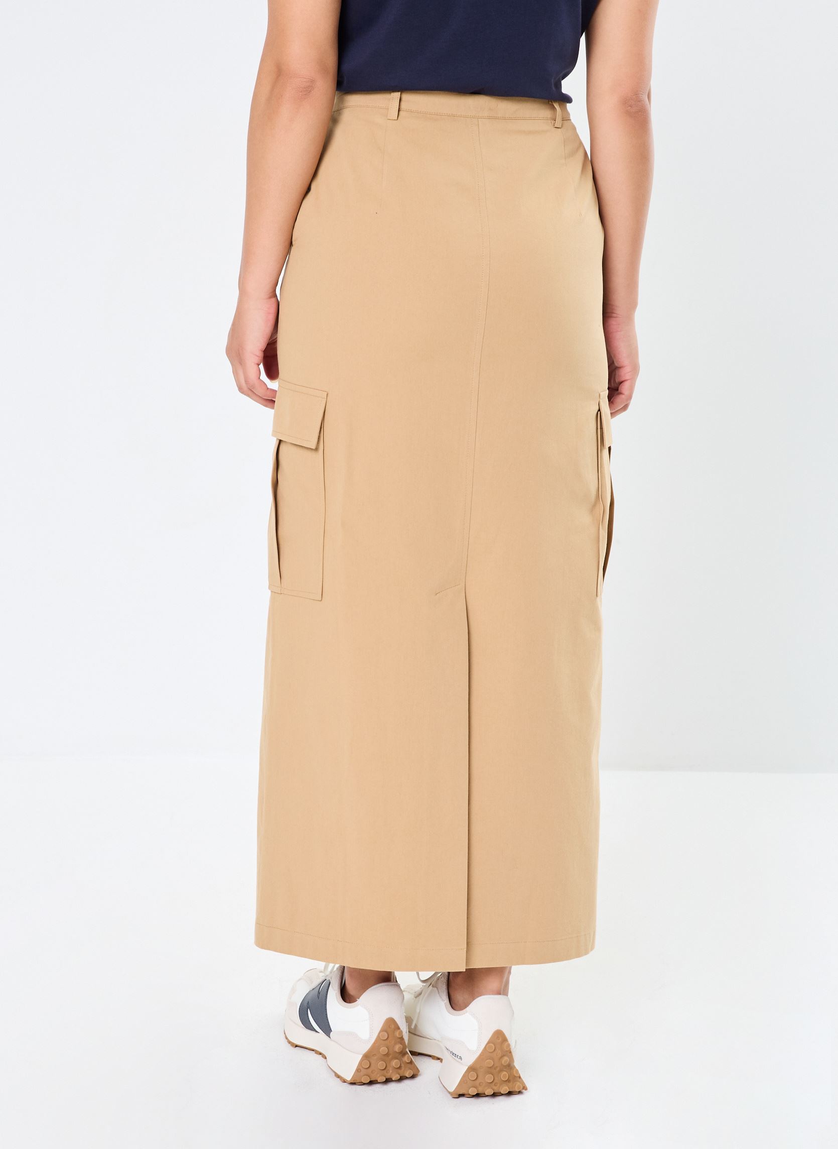 Jupes longues Newyork femme marron Grace & Mila Jupes longues Newyork femme marron CAMEL