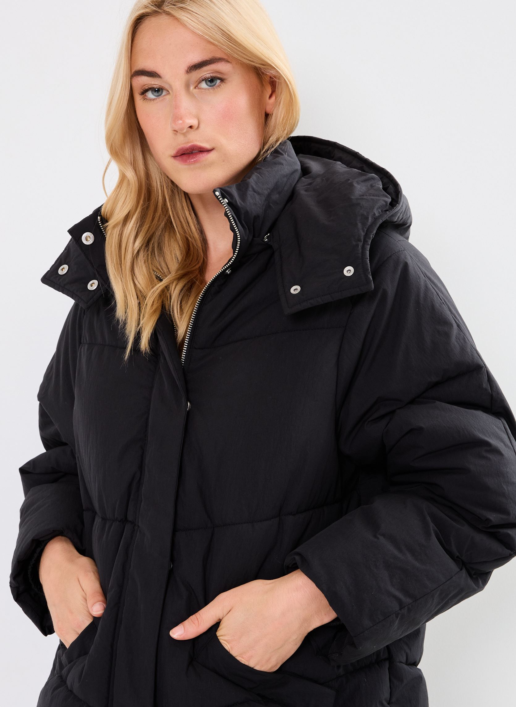 Doudounes North femme noir Grace & Mila Doudounes North femme noir Noir