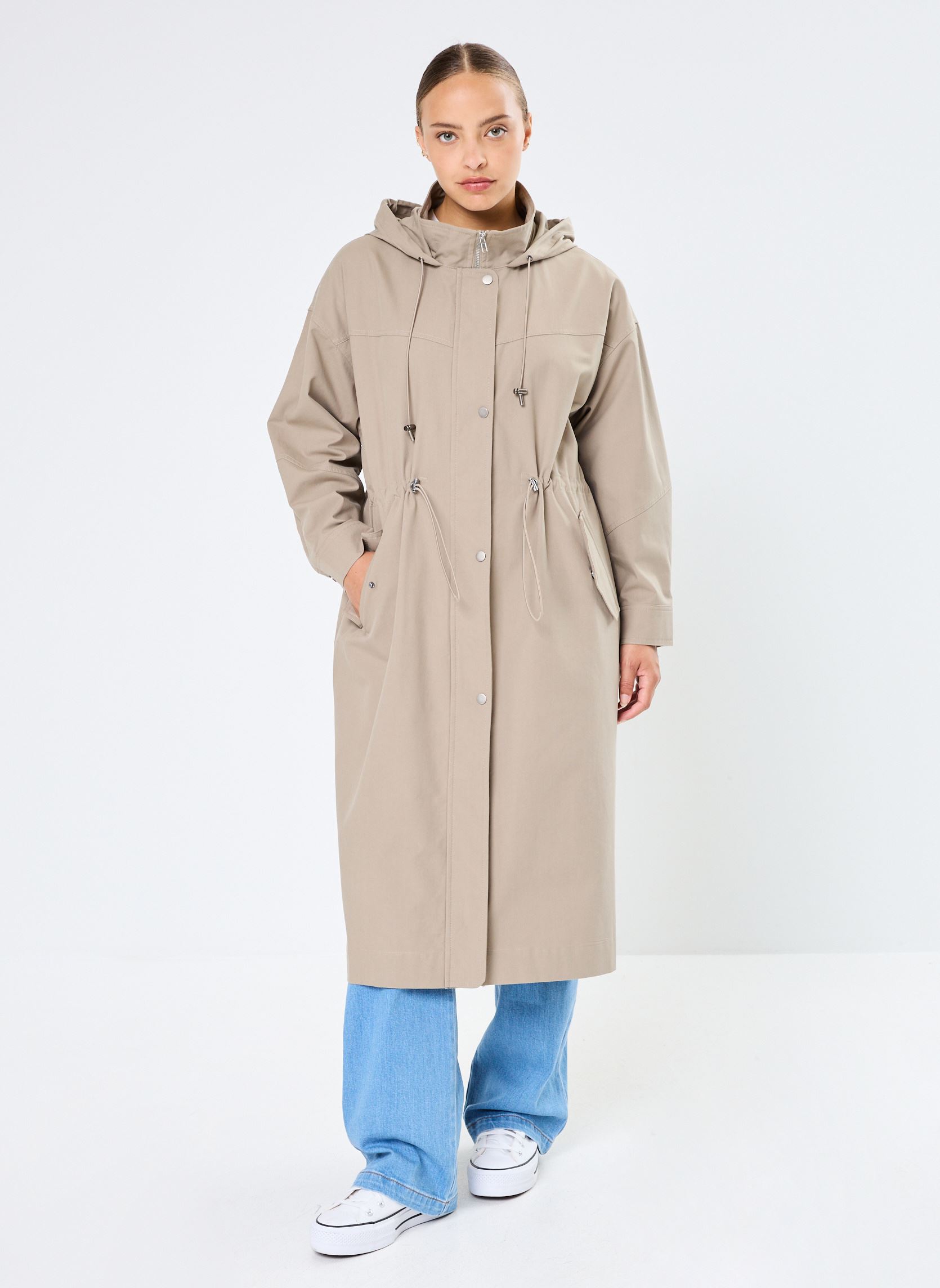 Manteaux Nordique femme vert Grace & Mila Manteaux Nordique femme vert Kaki