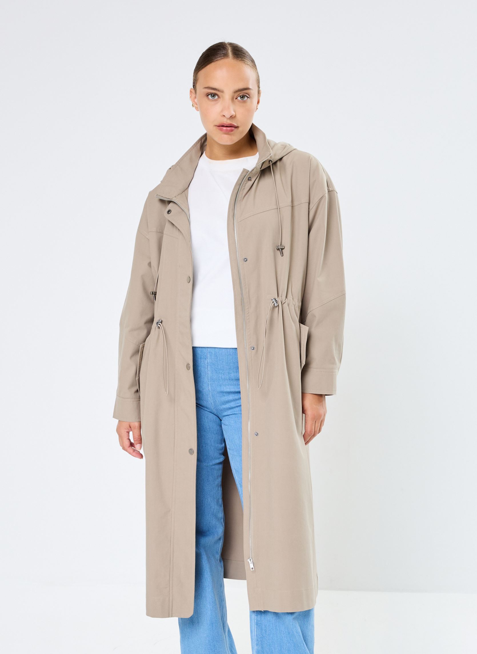 Manteaux Nordique femme vert Grace & Mila Manteaux Nordique femme vert Kaki