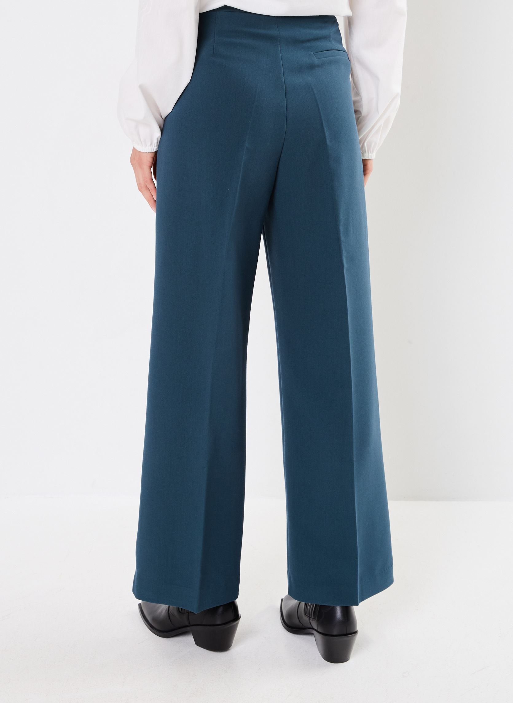 Pantalons droit Nilay femme vert Grace & Mila Pantalons droit Nilay femme vert Vert