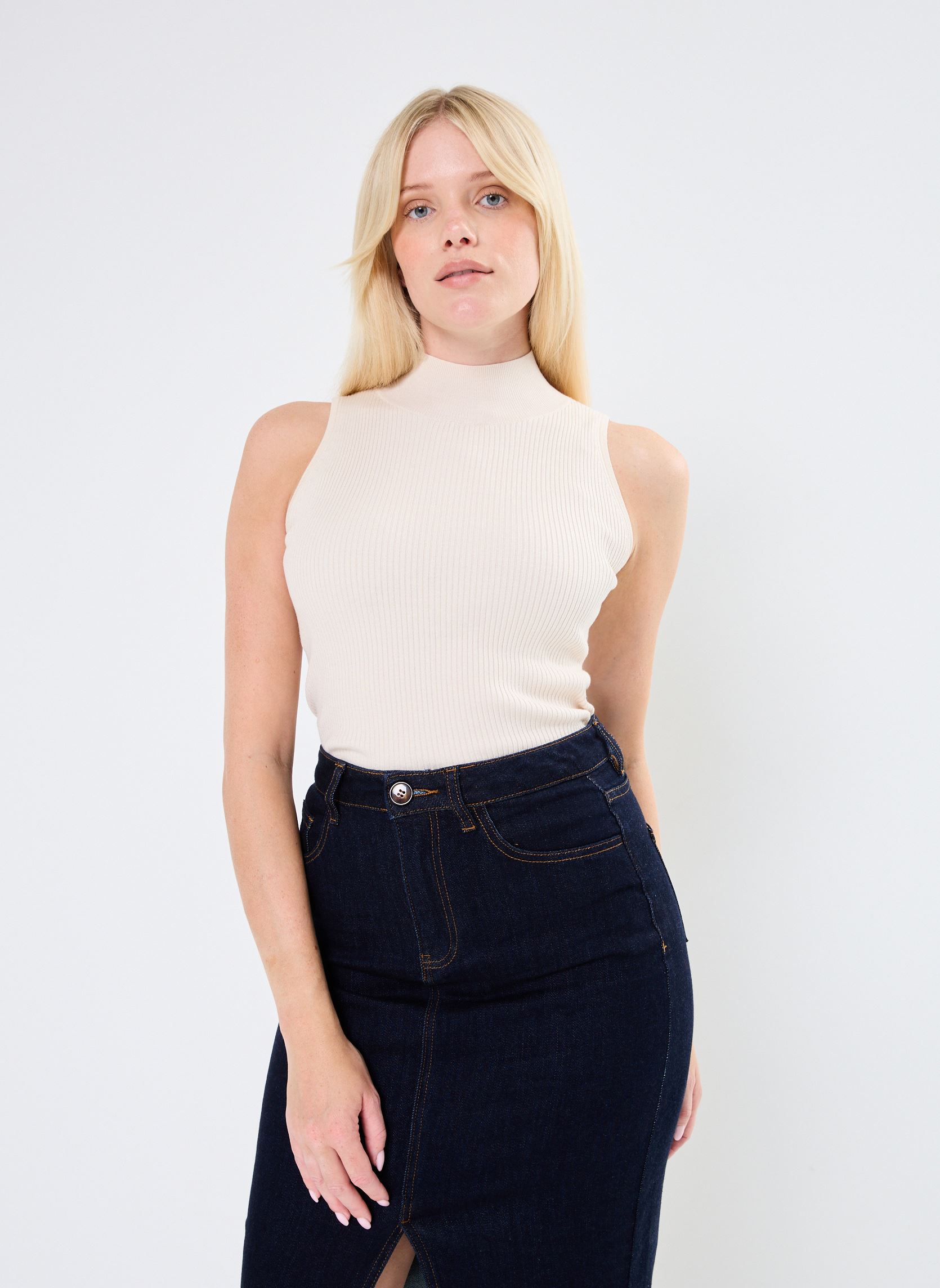 Pulls Narcisse femme beige Grace & Mila Pulls Narcisse femme beige BEIGE