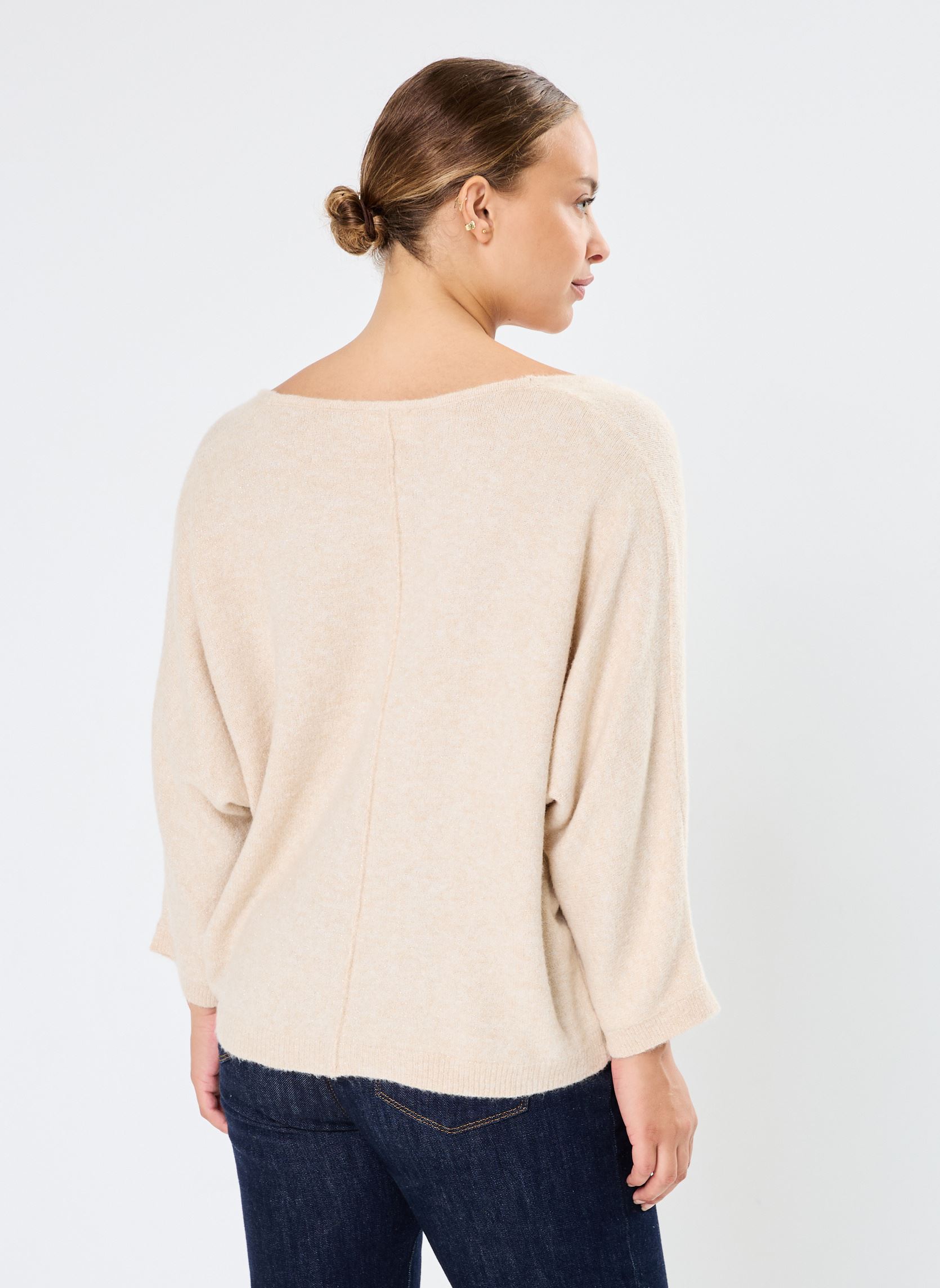 Pulls Nadir femme beige Grace & Mila Pulls Nadir femme beige Beige