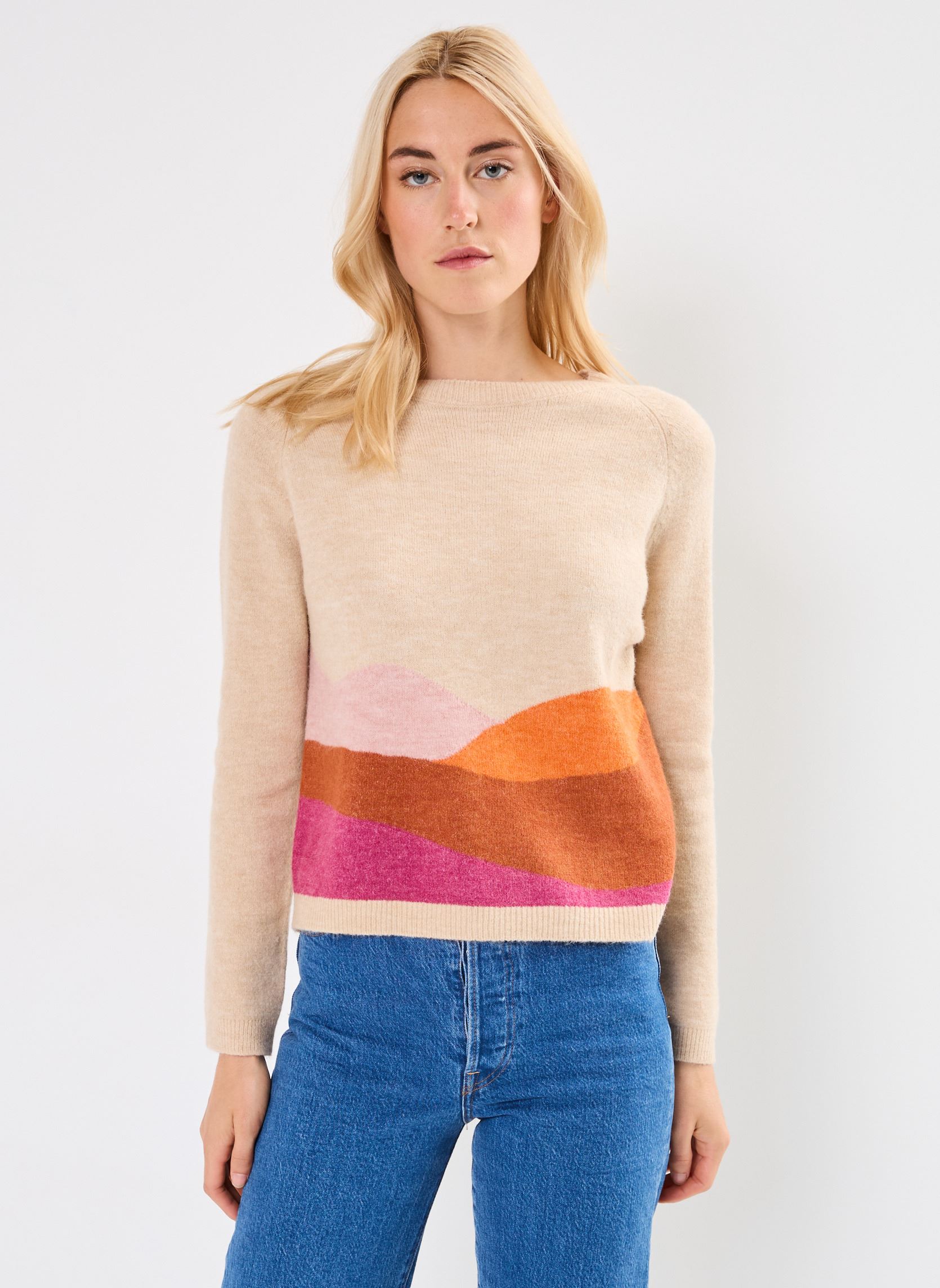 Pulls Nady femme beige Grace & Mila Pulls Nady femme beige Beige