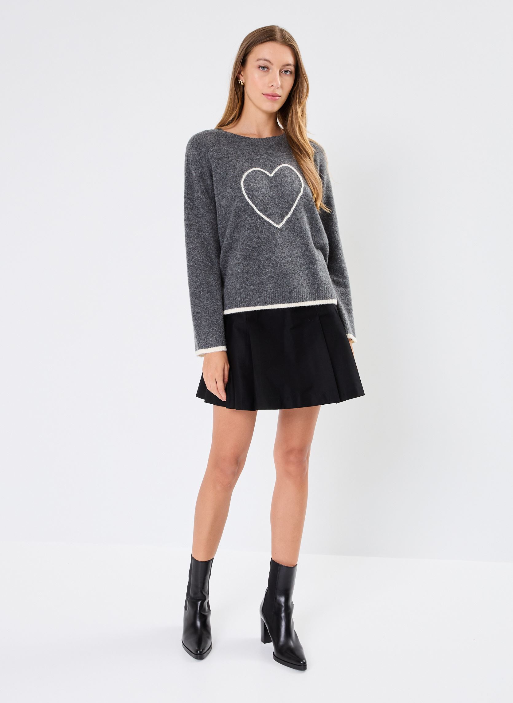 Truien Namaste dames grijs Grace & Mila Truien Namaste dames grijs Gris