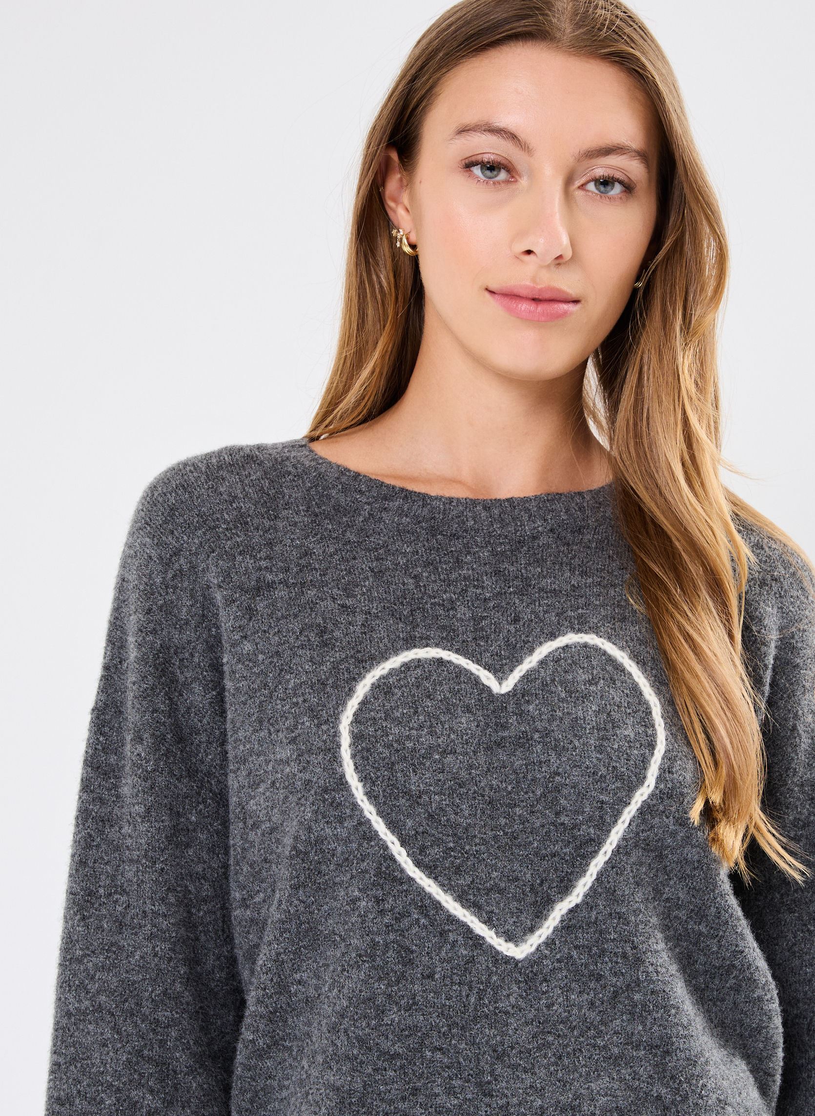 Truien Namaste dames grijs Grace & Mila Truien Namaste dames grijs Gris