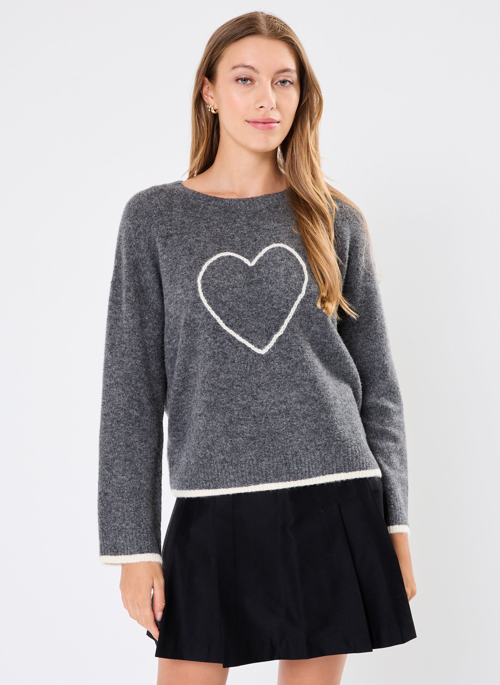 Truien Namaste dames grijs Grace & Mila Truien Namaste dames grijs Gris