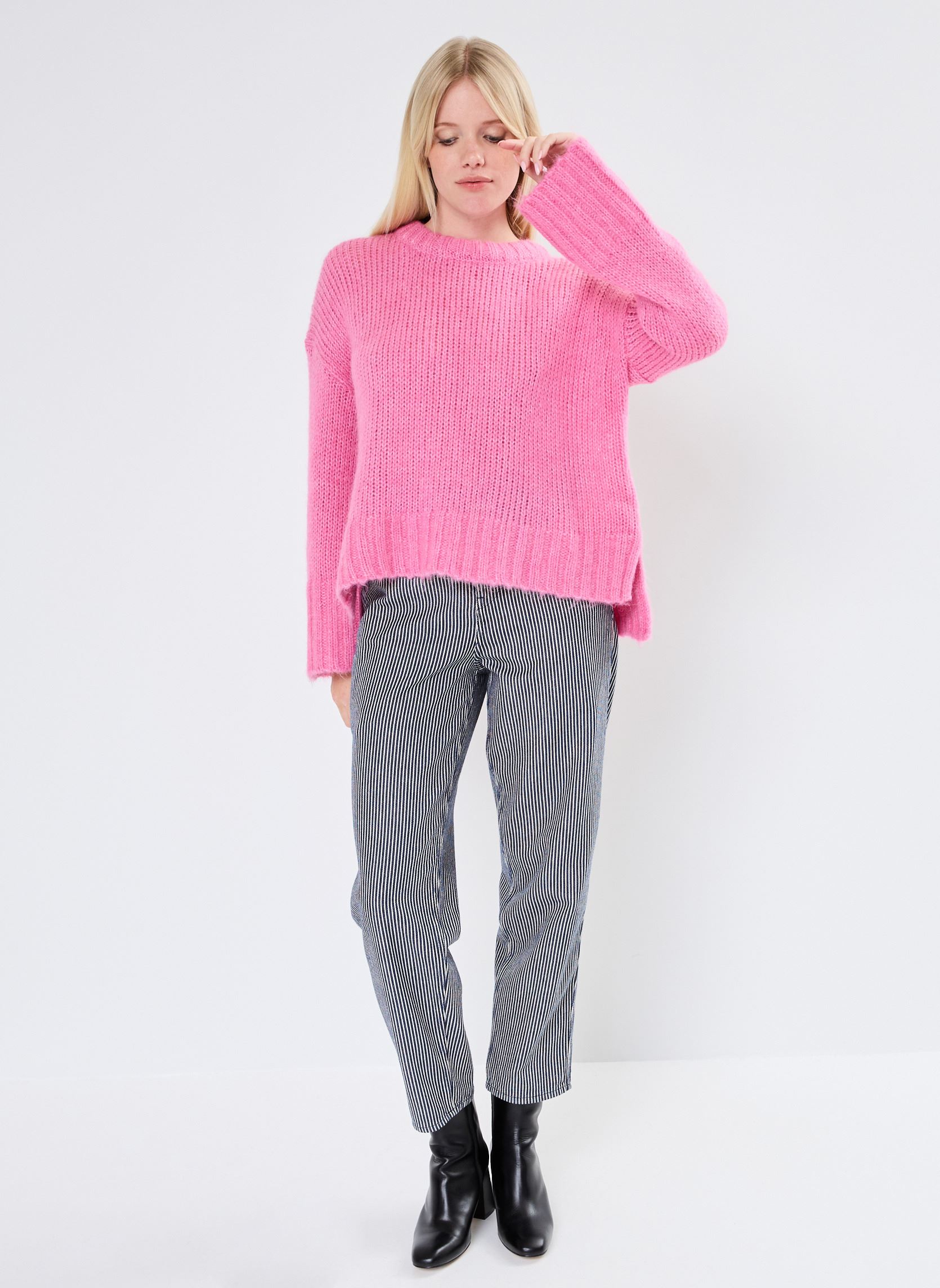 Pulls Natalino femme rose Grace & Mila Pulls Natalino femme rose Rose