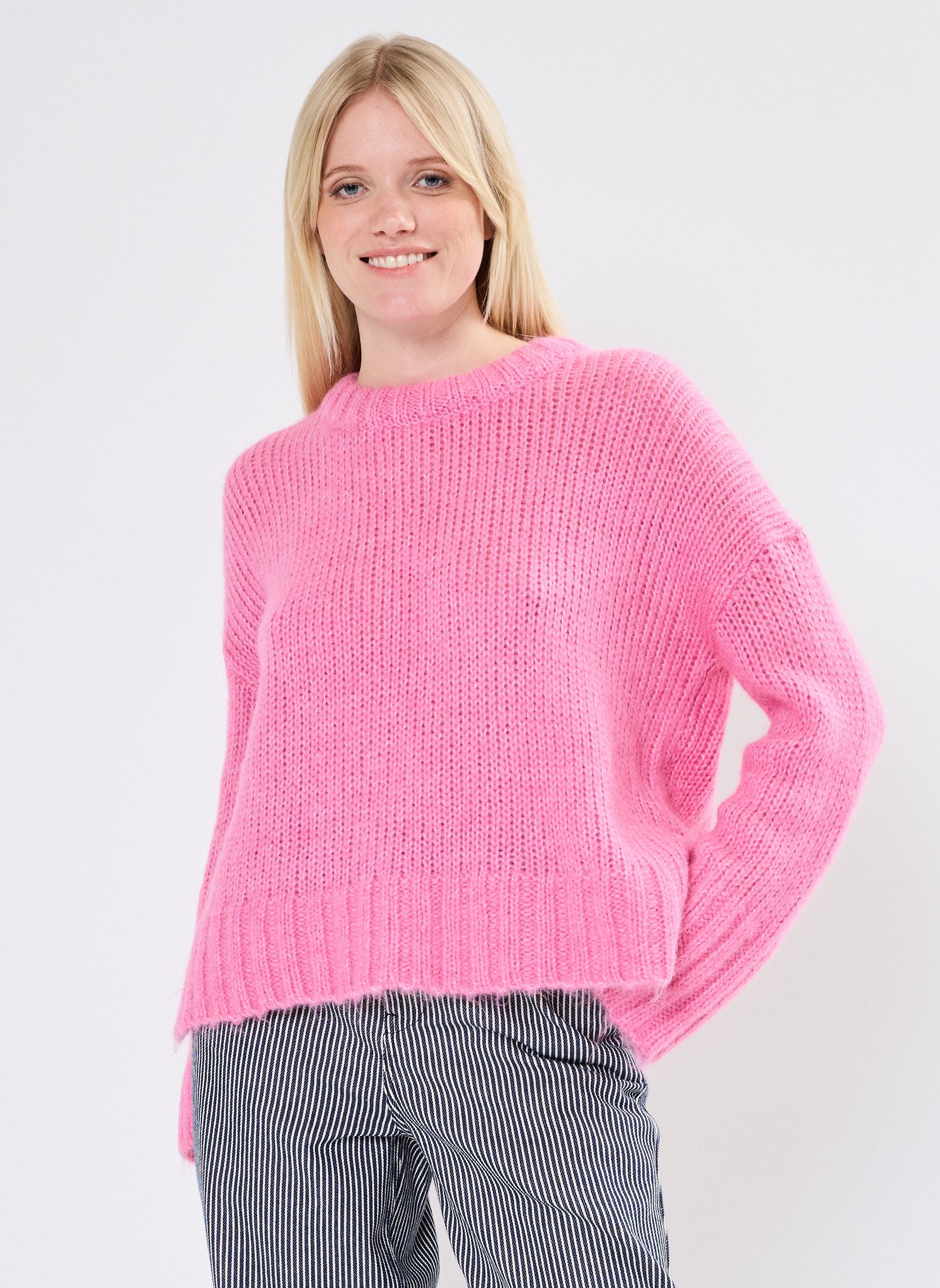 Pulls Natalino femme rose Grace & Mila Pulls Natalino femme rose Rose