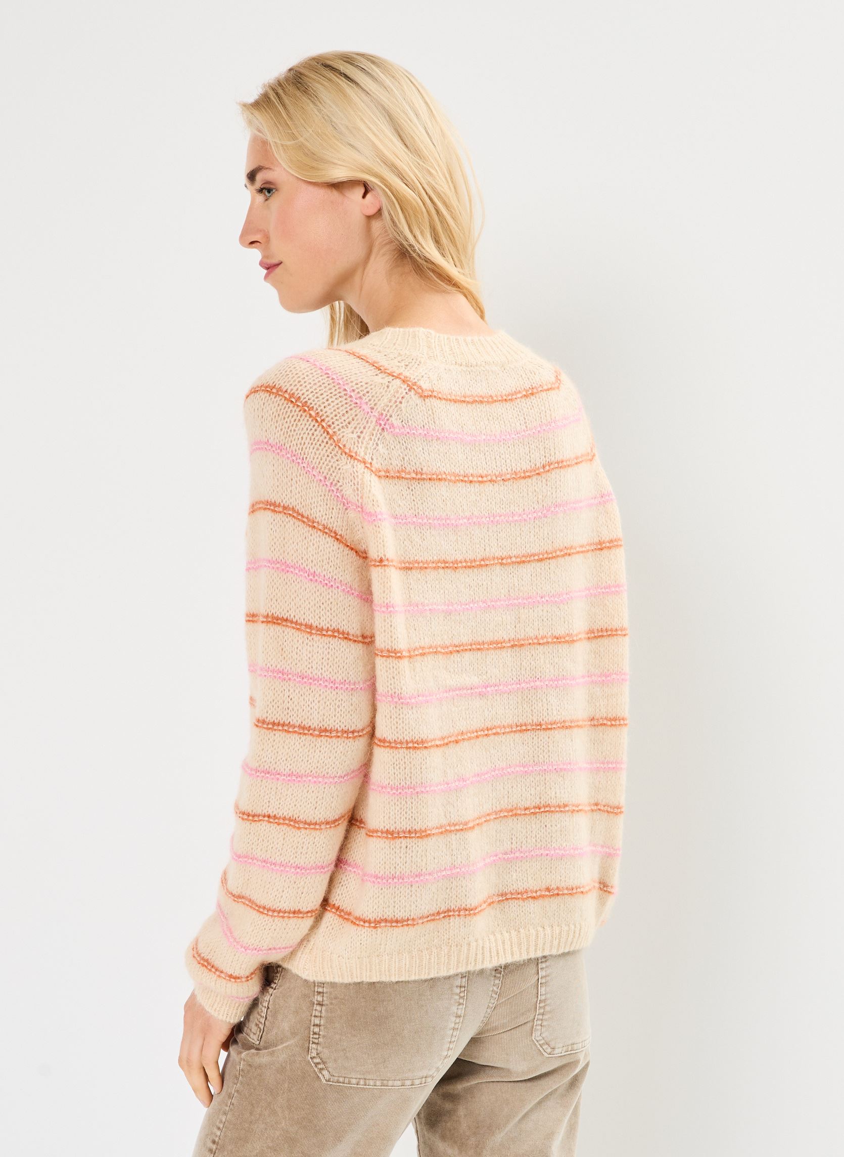 Truien Nausica dames beige Grace & Mila Truien Nausica dames beige Sable