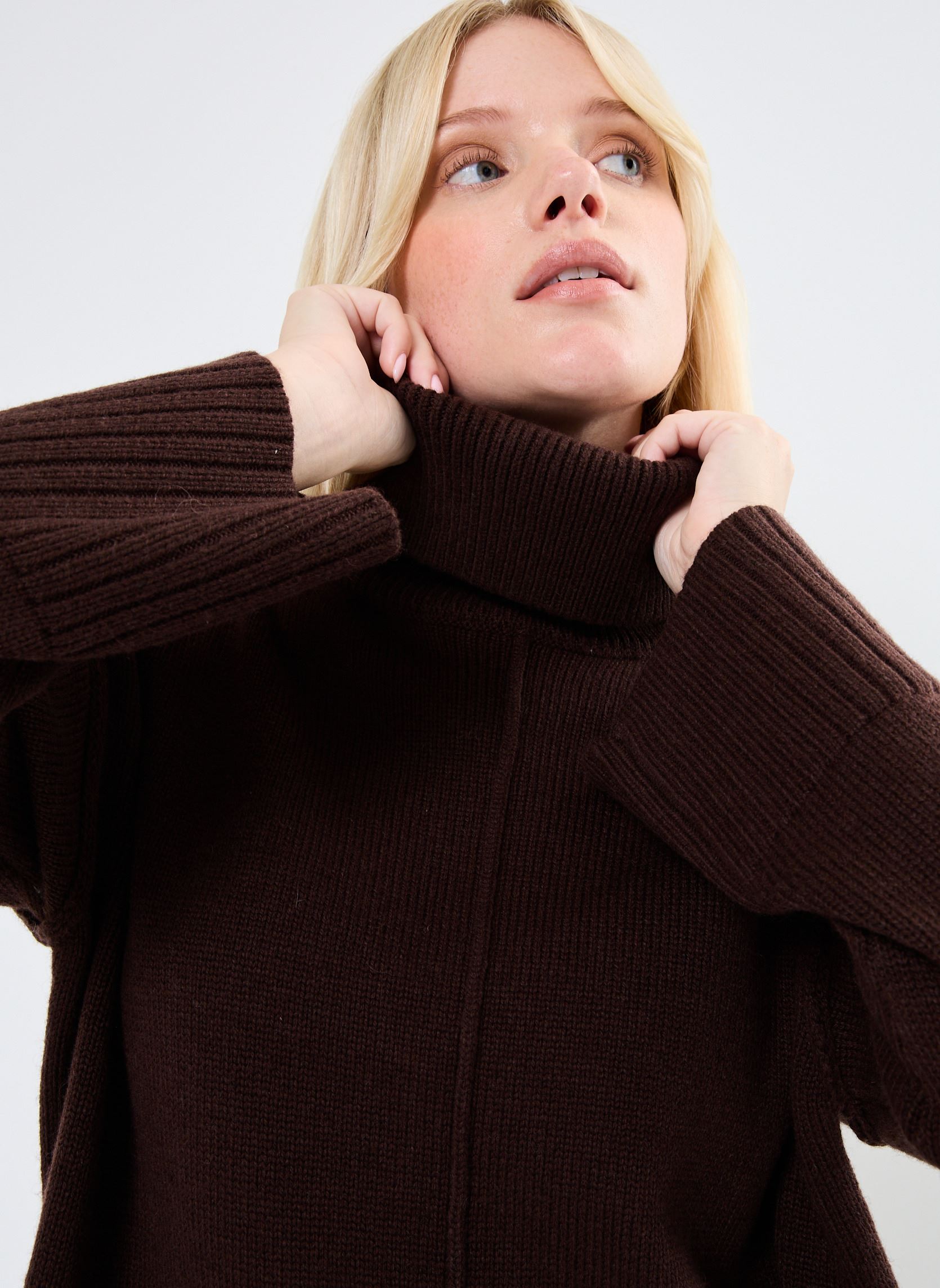 Pullover Navajo damen braun Grace & Mila Pullover Navajo damen braun Chocolat