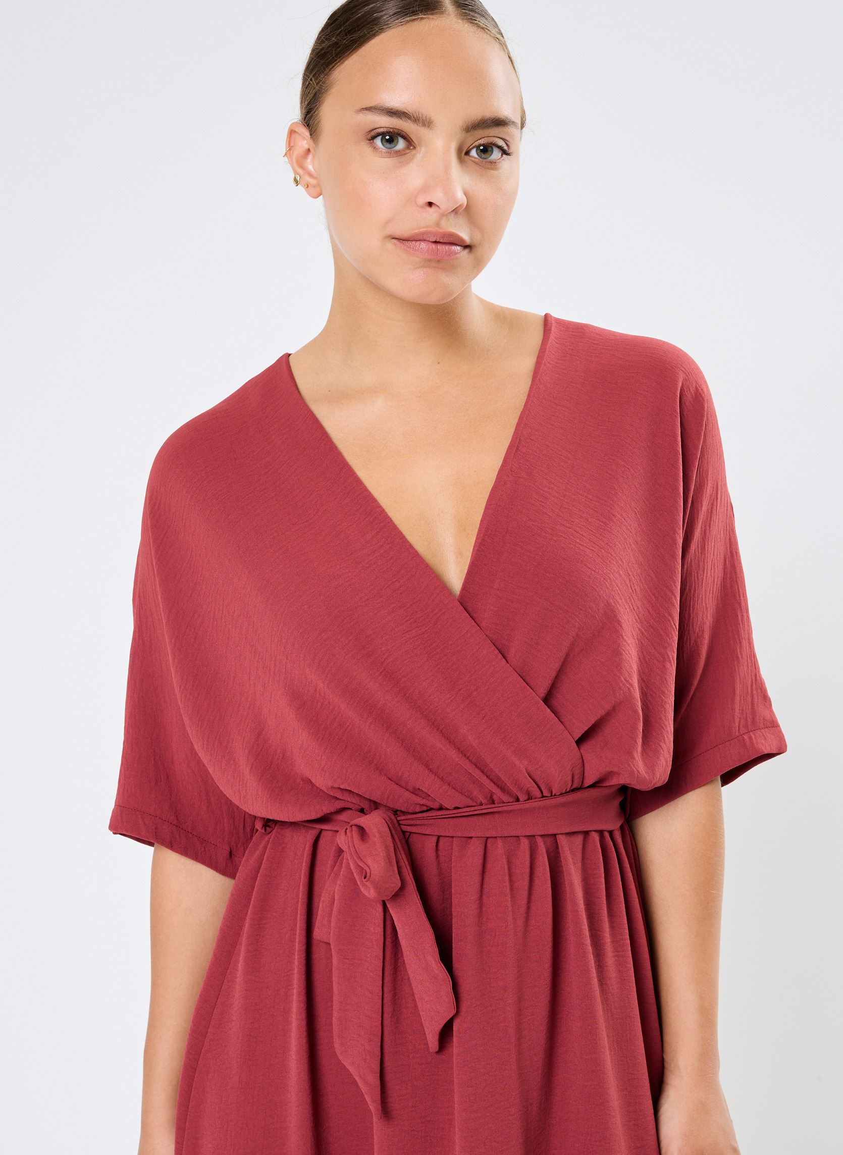 Robes longues Naya femme rose Grace & Mila Robes longues Naya femme rose Blush