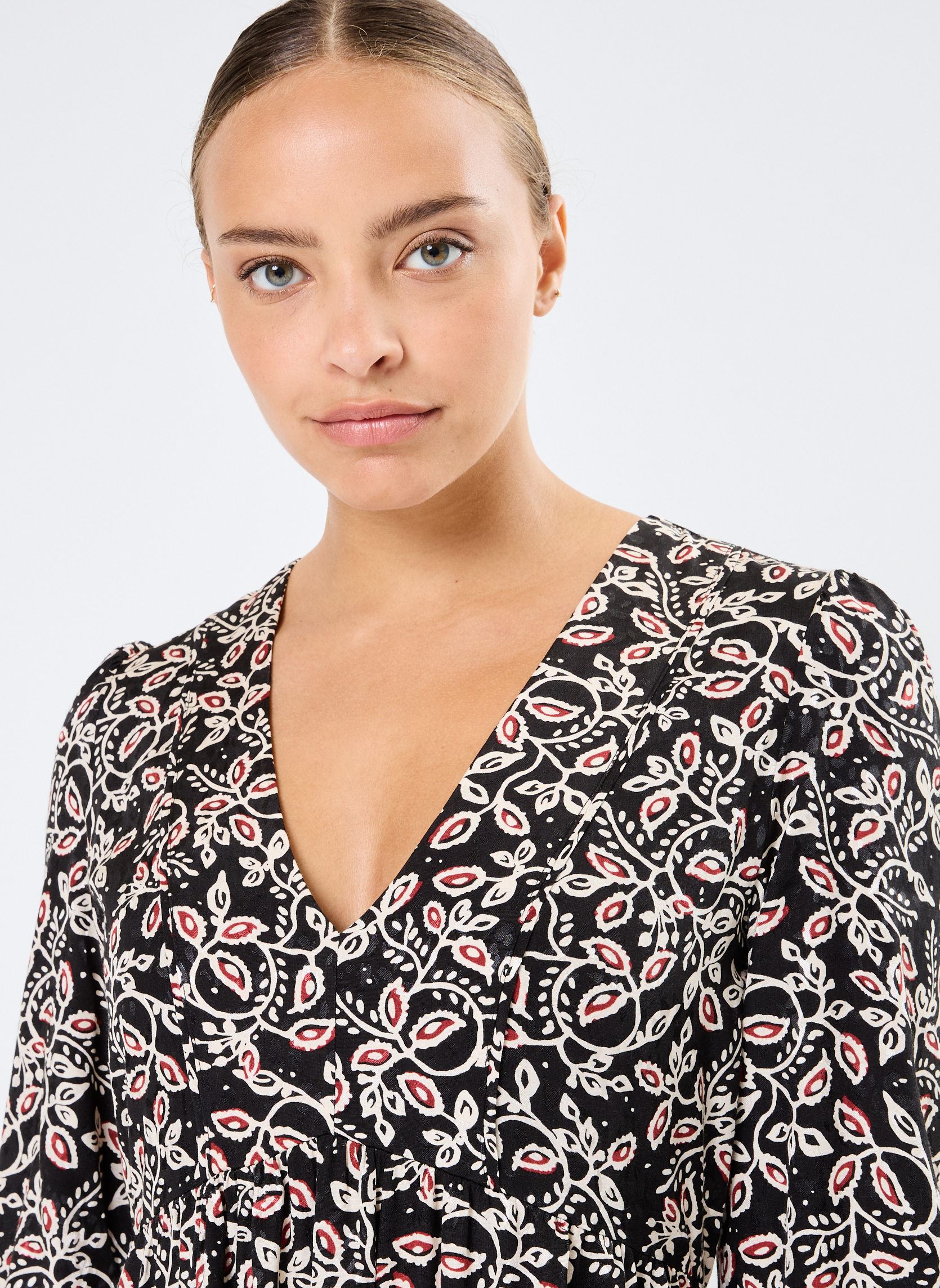 Lange Kleider Nilton damen schwarz Grace & Mila Lange Kleider Nilton damen schwarz NOIR