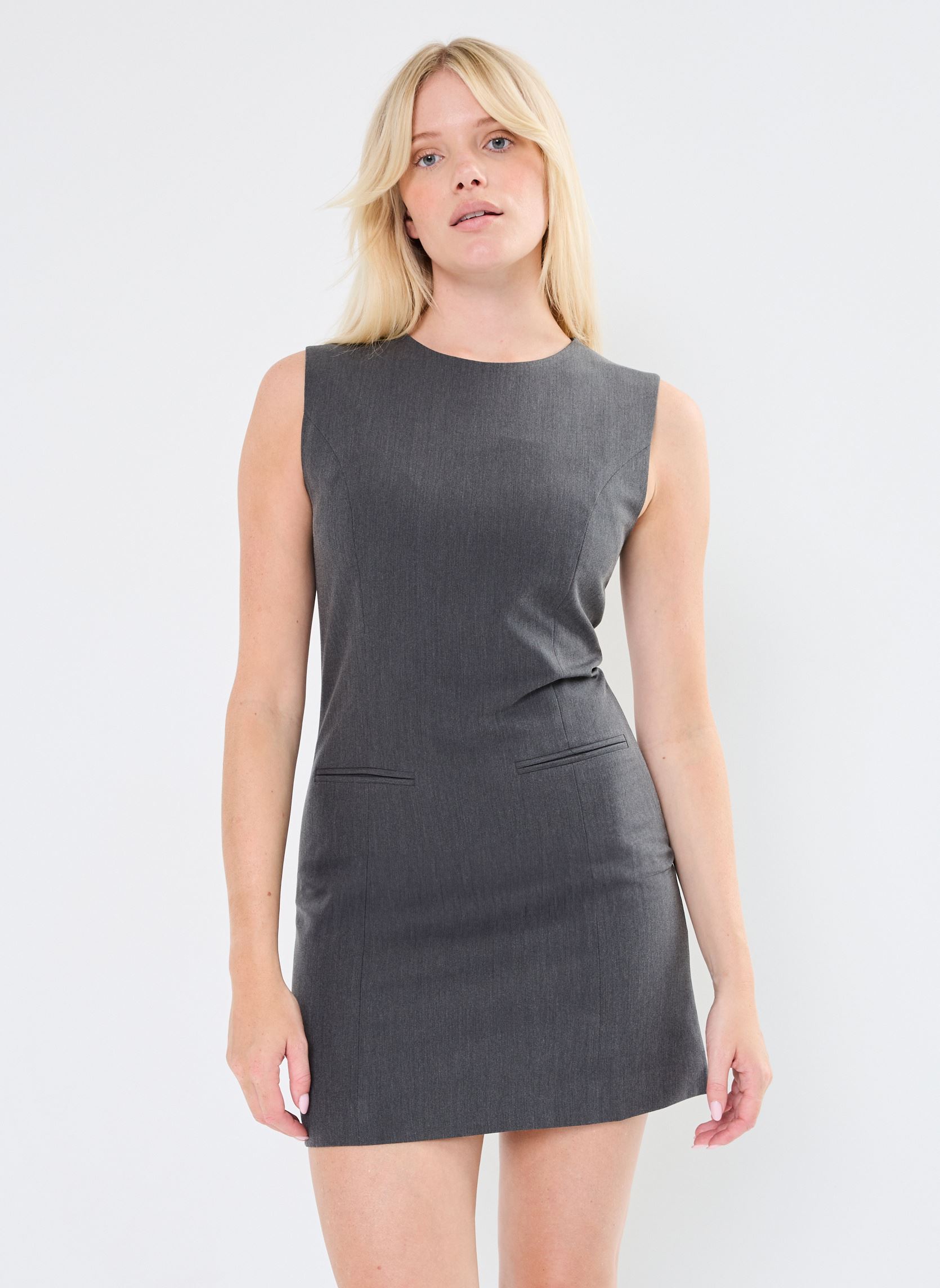 Robes Normally femme gris Grace & Mila Robes Normally femme gris Anthracite
