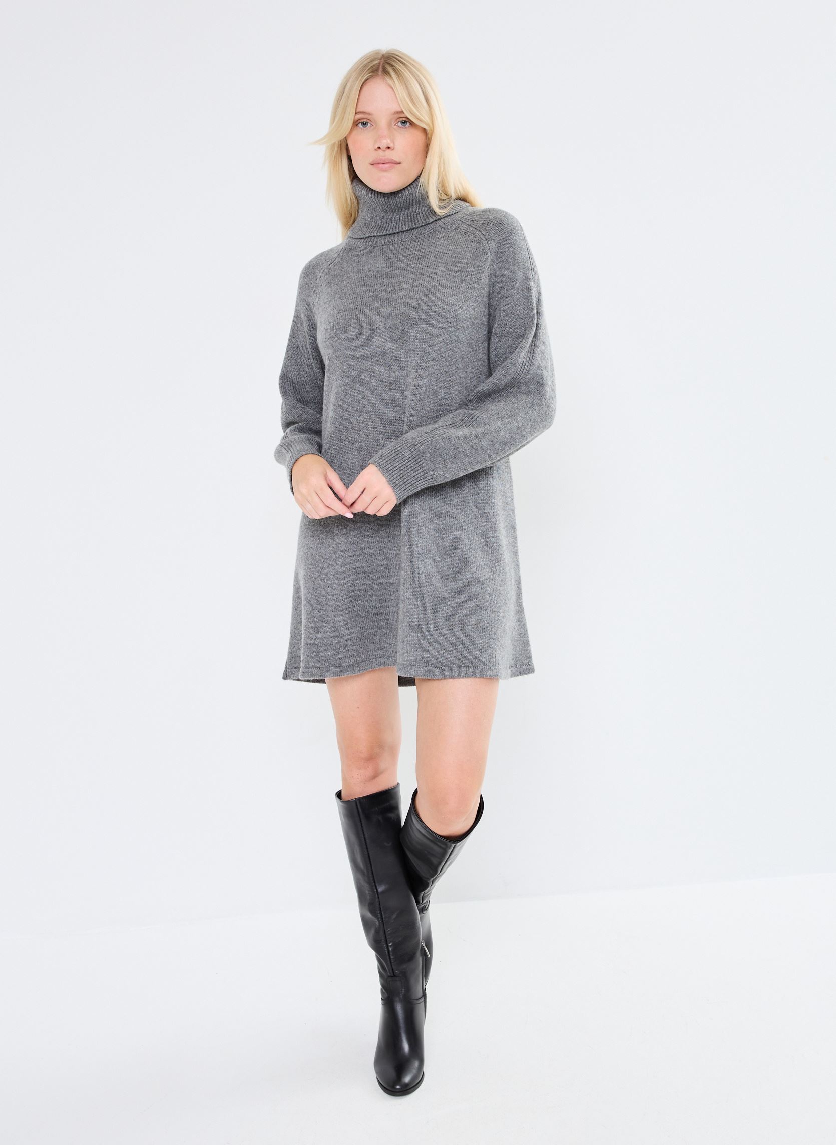 Kleider Native damen grau Grace & Mila Kleider Native damen grau Gris