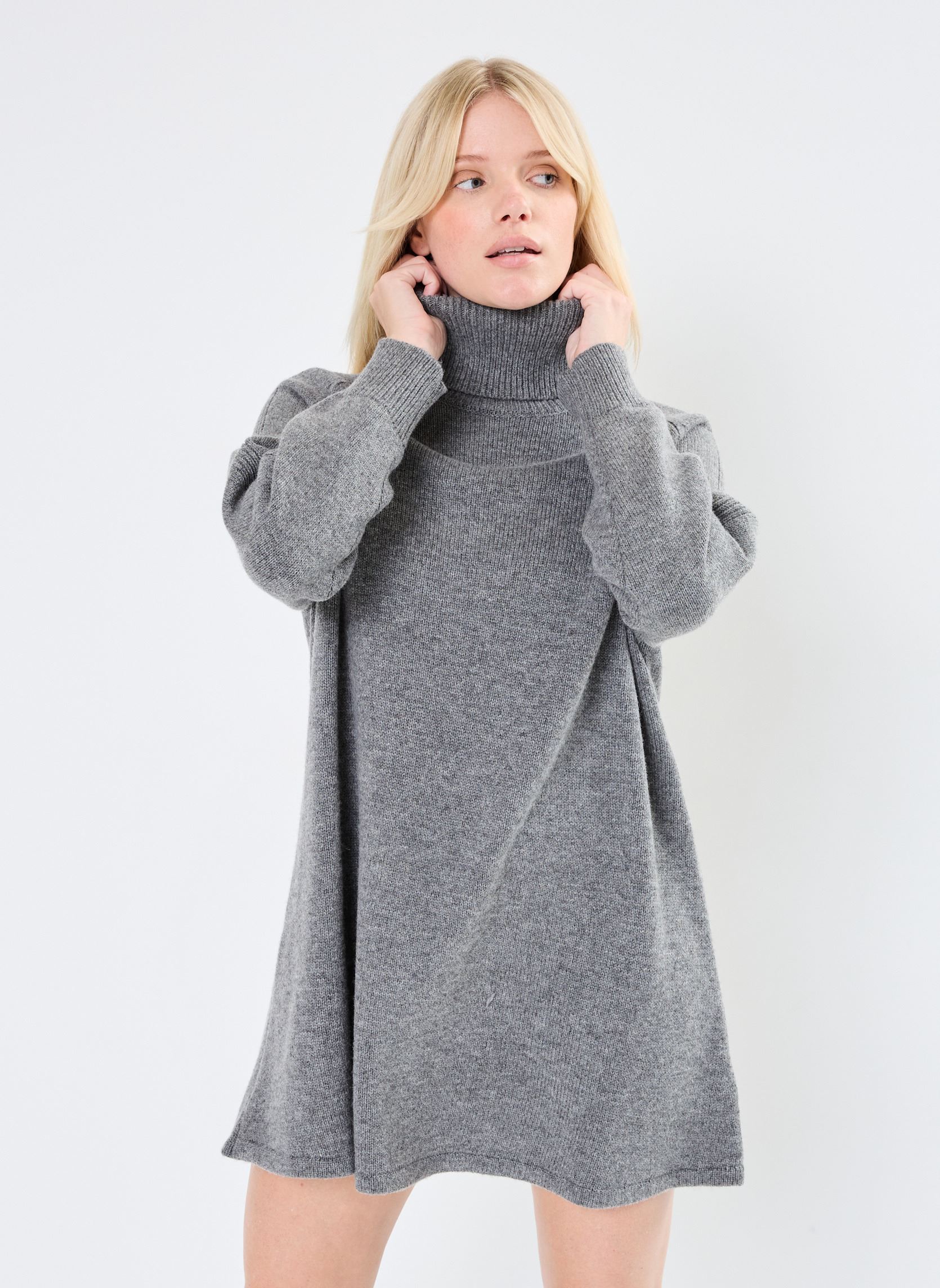 Kleider Native damen grau Grace & Mila Kleider Native damen grau Gris