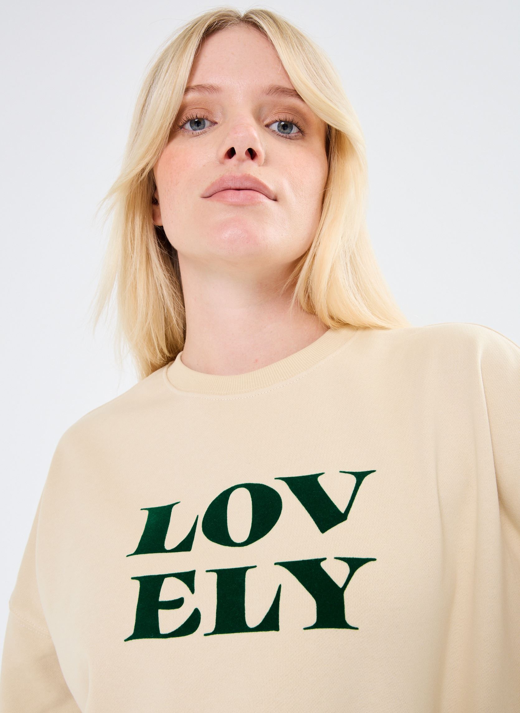 Sweatshirts Nigel femme beige Grace & Mila Sweatshirts Nigel femme beige Beige