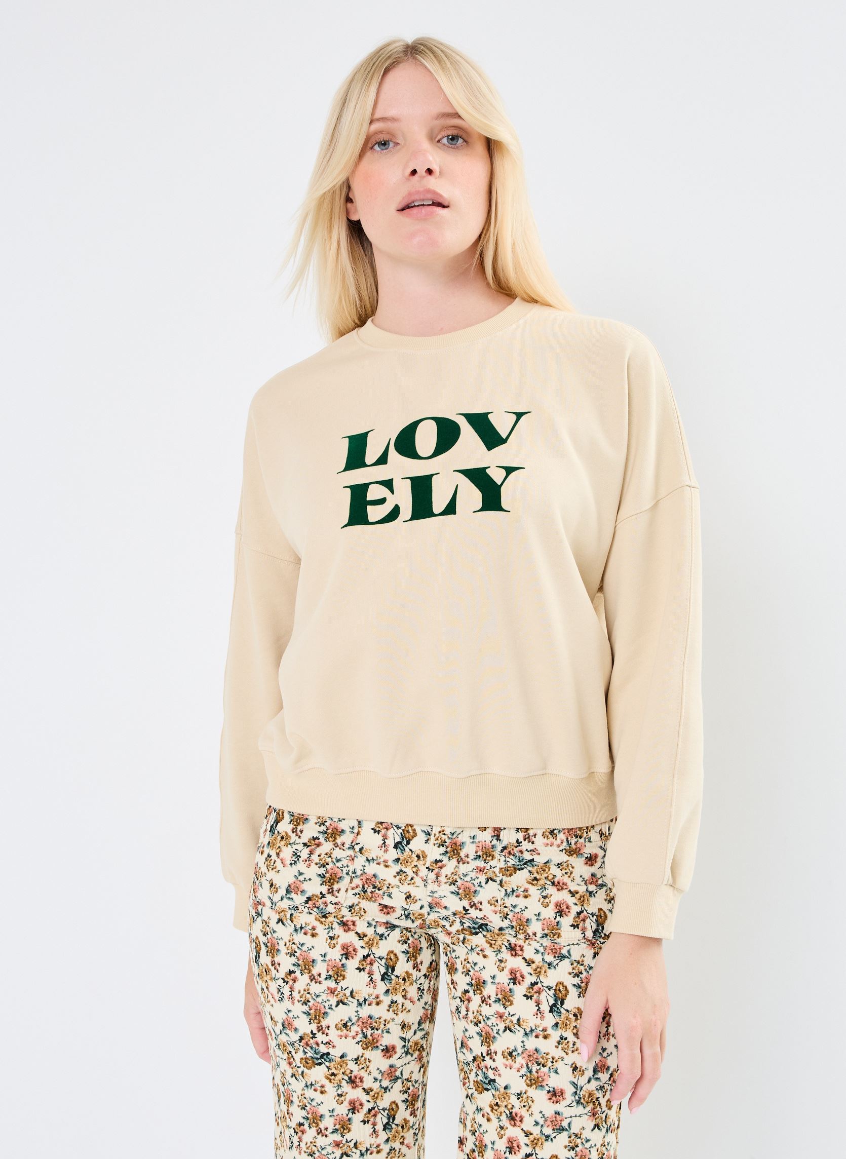 Sweatshirts Nigel femme beige Grace & Mila Sweatshirts Nigel femme beige Beige
