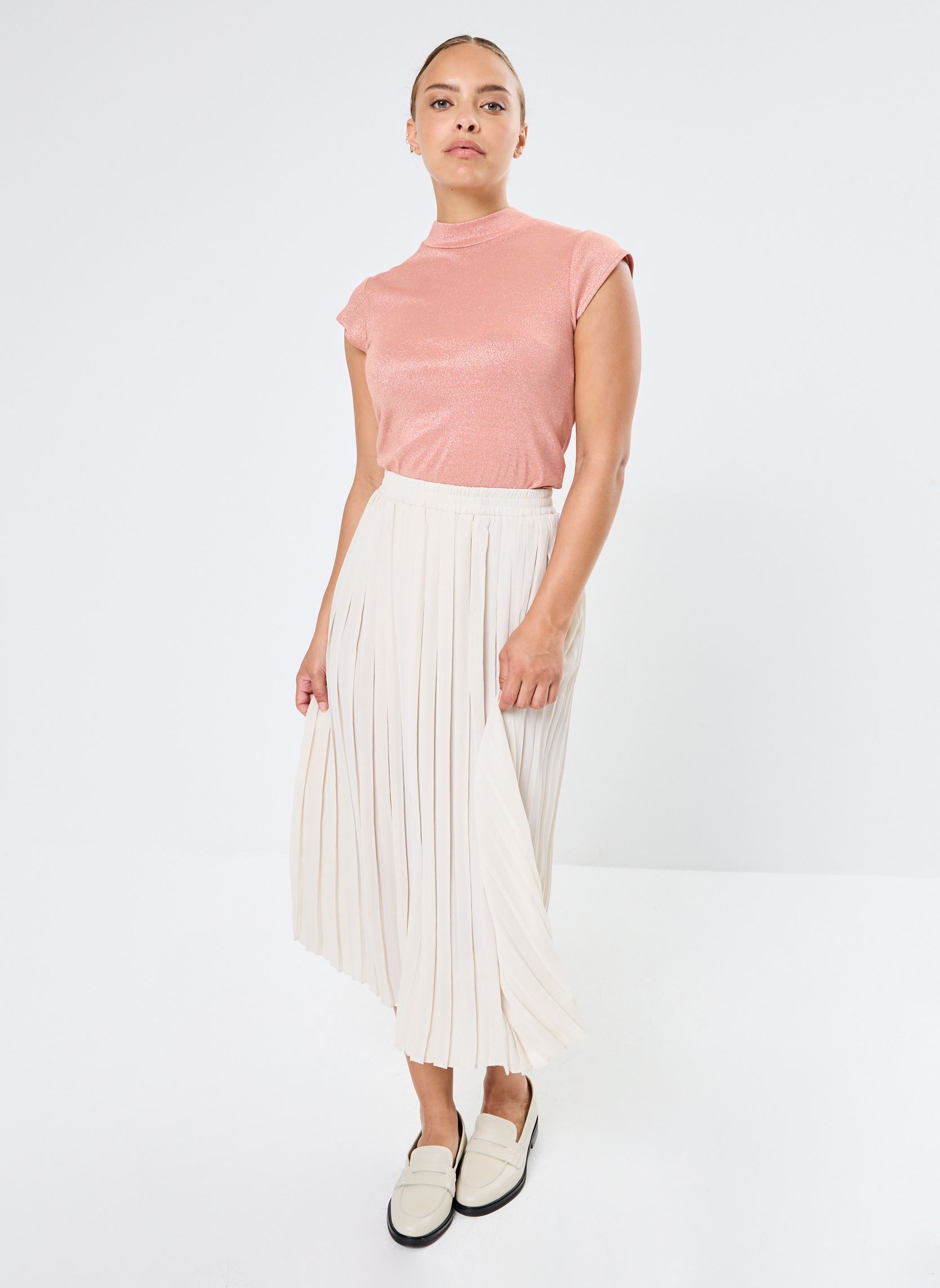 Tee-shirts manches courtes Nectar femme rose Grace & Mila Tee-shirts manches courtes Nectar femme rose Rose