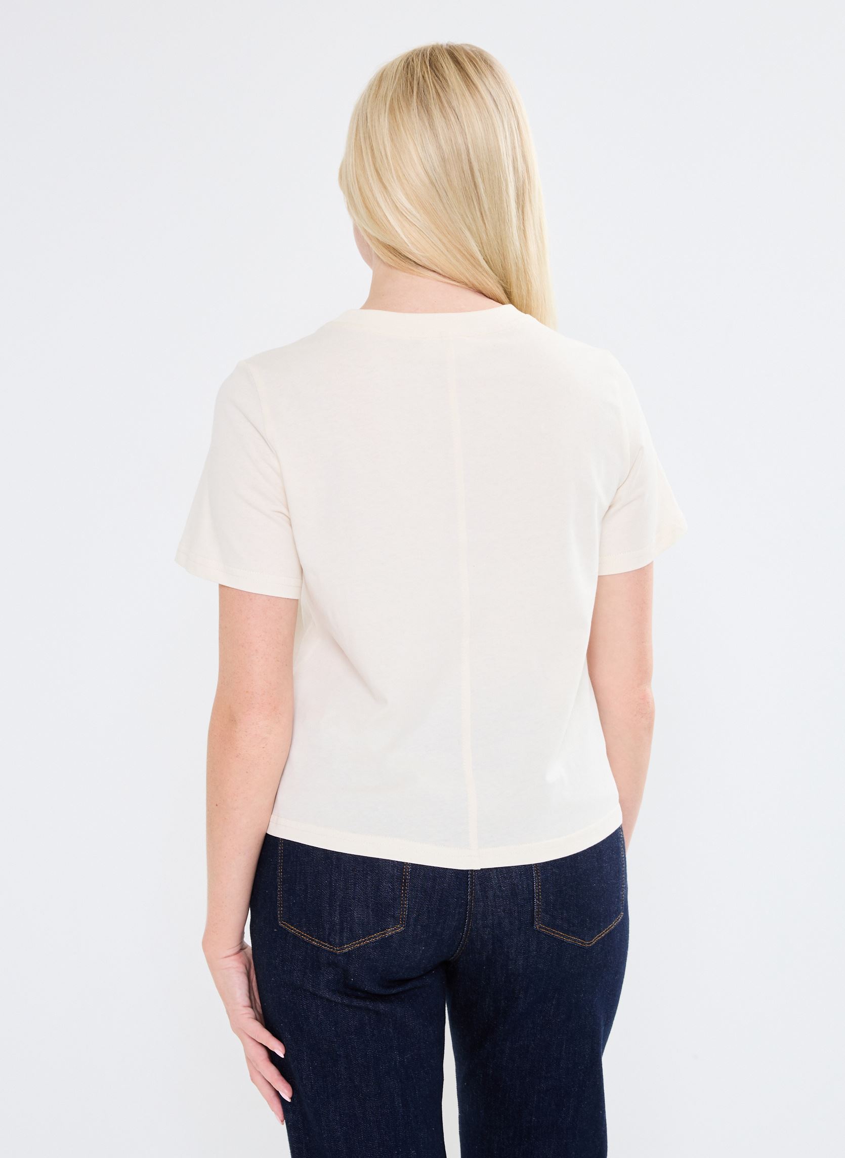 Tee-shirts manches courtes Nobuto femme beige Grace & Mila Tee-shirts manches courtes Nobuto femme beige BEIGE