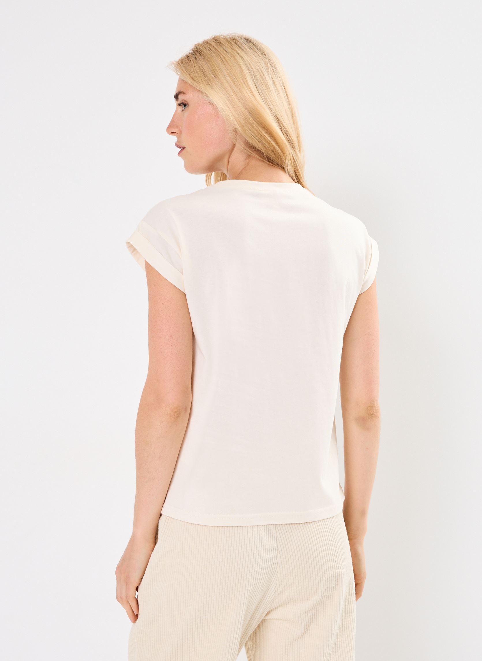 Kurzarm-T-Shirts Noodle damen beige Grace & Mila Kurzarm-T-Shirts Noodle damen beige Beige