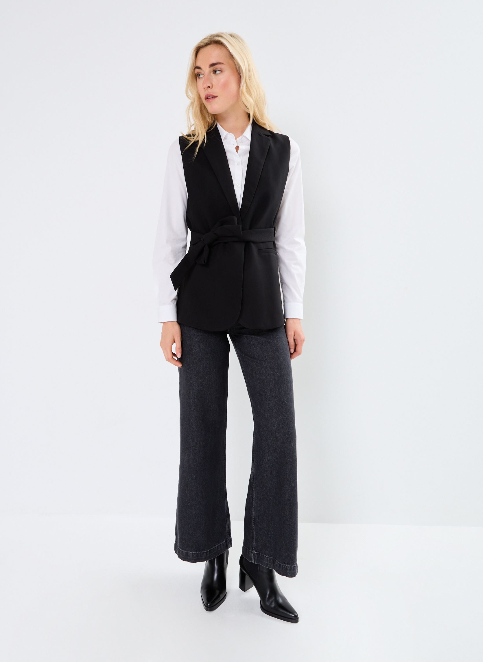 Westen Nommy damen schwarz Grace & Mila Westen Nommy damen schwarz NOIR