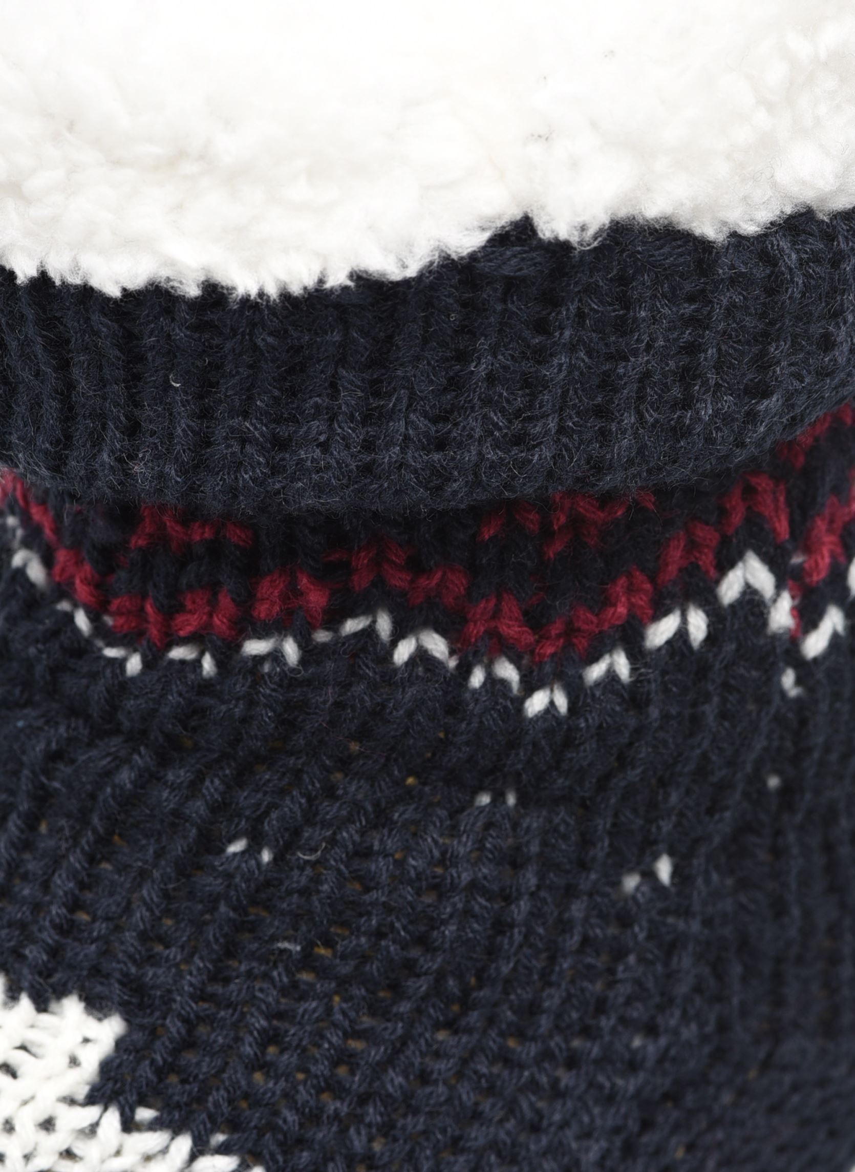 Chaussettes anti-dérapantes Chaussons chaussettes motifs noel femme femme bleu Sarenza Wear Chaussettes anti-dérapantes Chaussons chaussettes motifs noel femme femme bleu MARINE