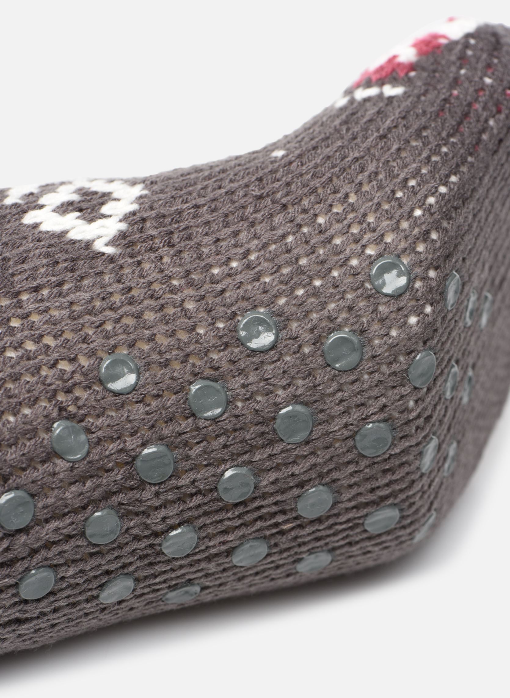 Chaussettes anti-dérapantes Chaussons chaussettes motifs noel femme femme gris Sarenza Wear Chaussettes anti-dérapantes Chaussons chaussettes motifs noel femme femme gris GRIS