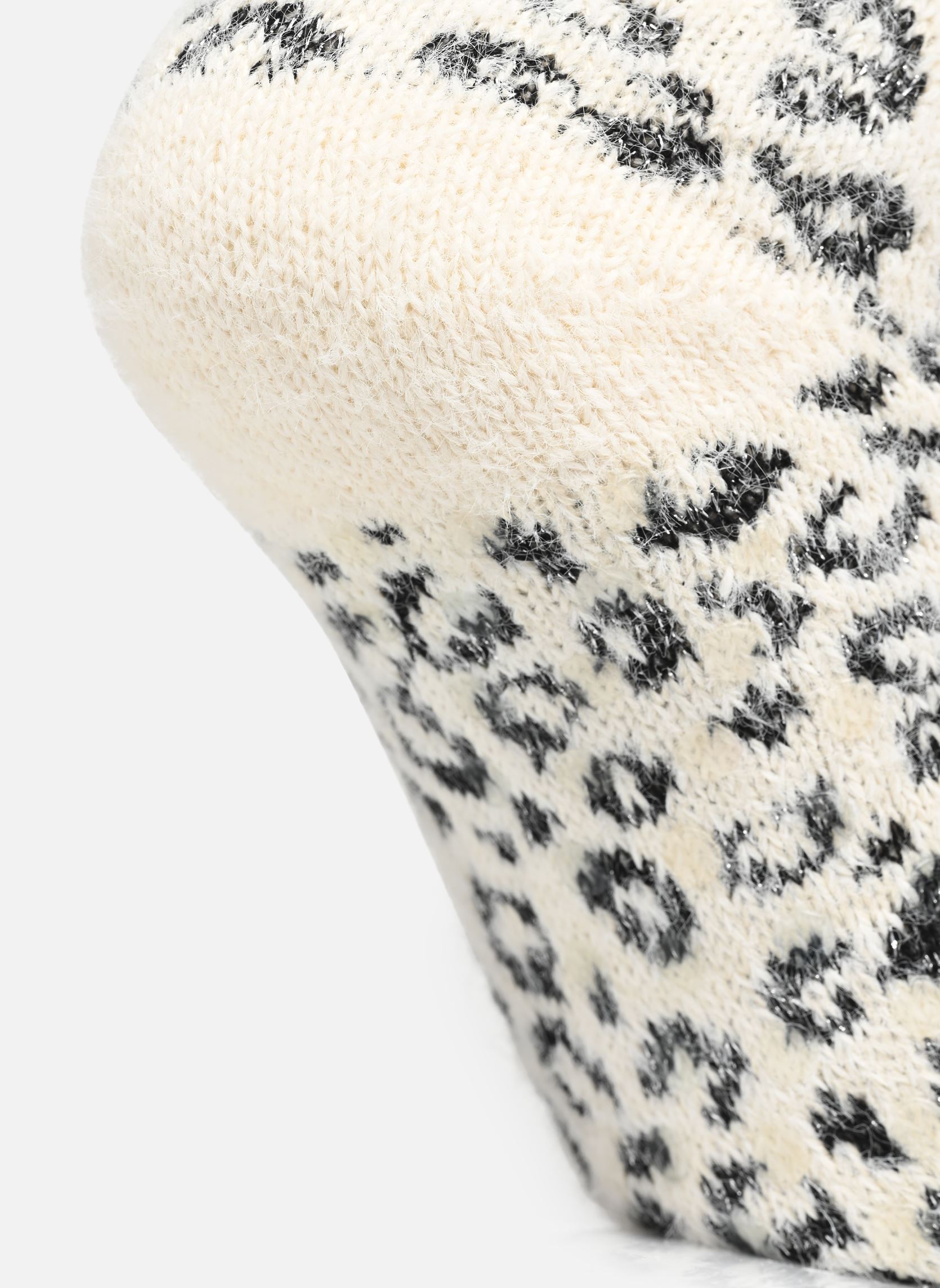 Antislip sokken Chaussons chaussettes motifs leopard fem dames wit Sarenza Wear Antislip sokken Chaussons chaussettes motifs leopard fem dames wit BLANC
