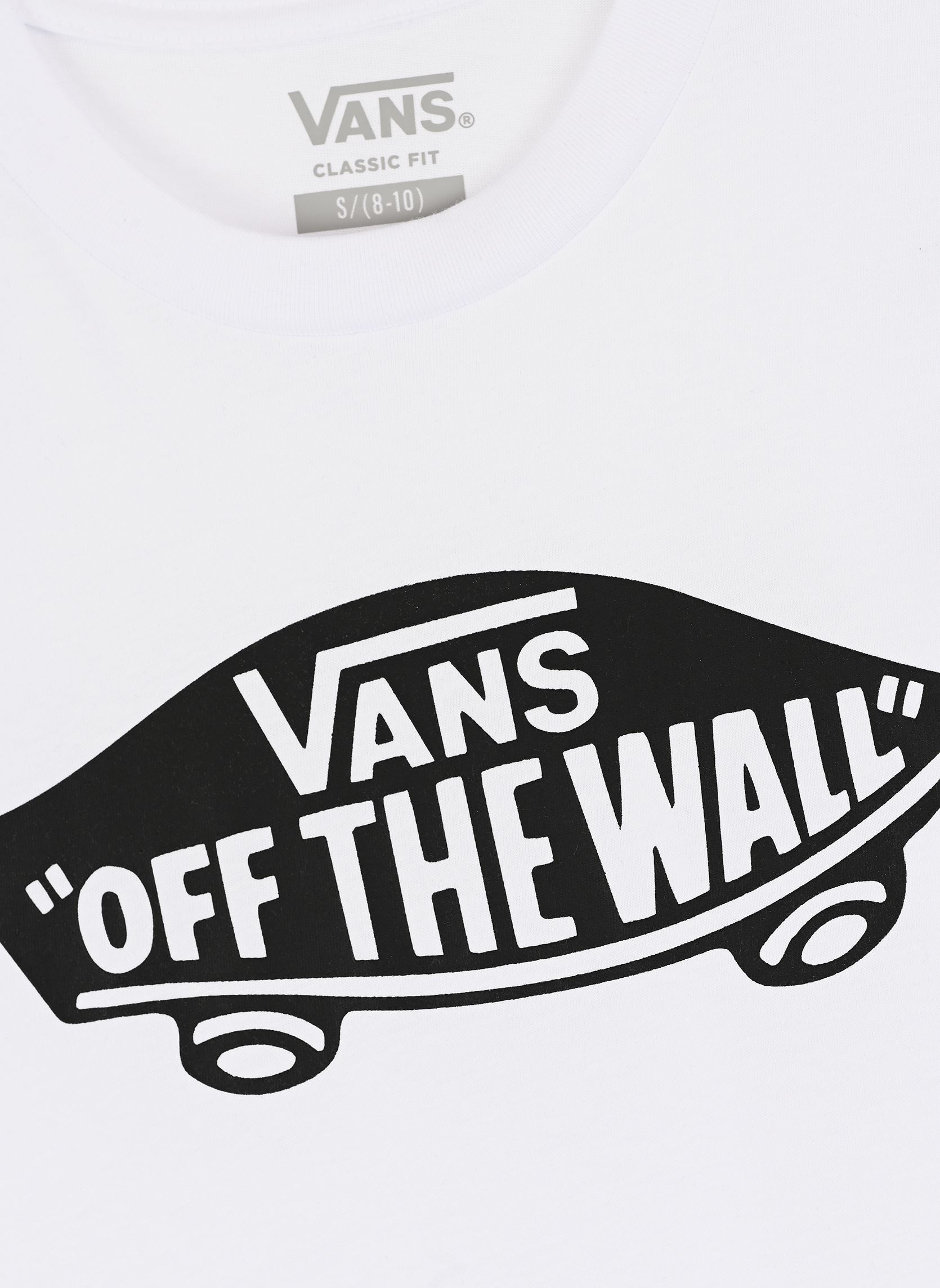 T-shirt a maniche corte Style 76 ss bambino bianco Vans T-shirt a maniche corte Style 76 ss bambino bianco WHITE