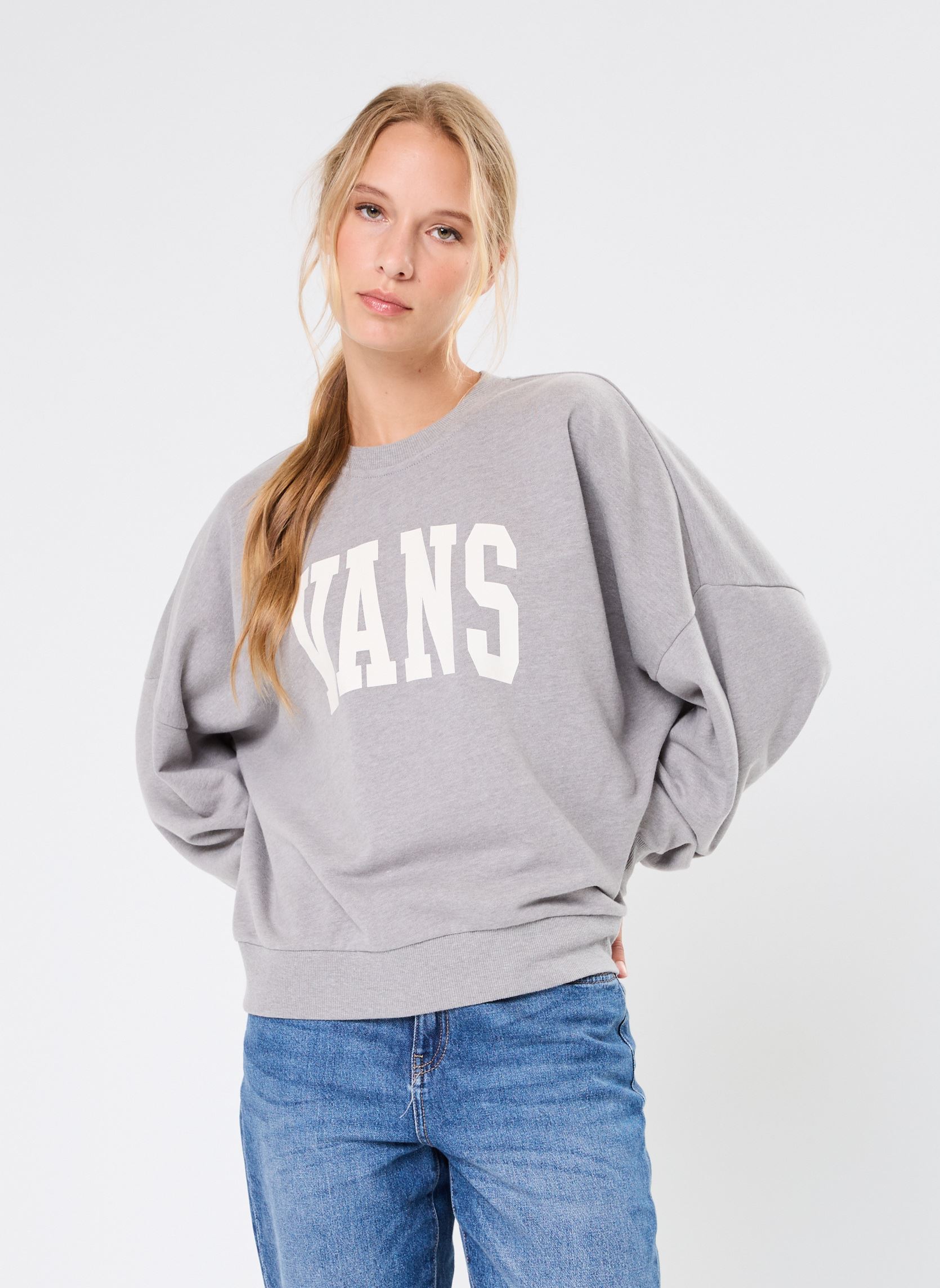 Sweat shirt Vans Stadium Loose Crew EU - vue 2