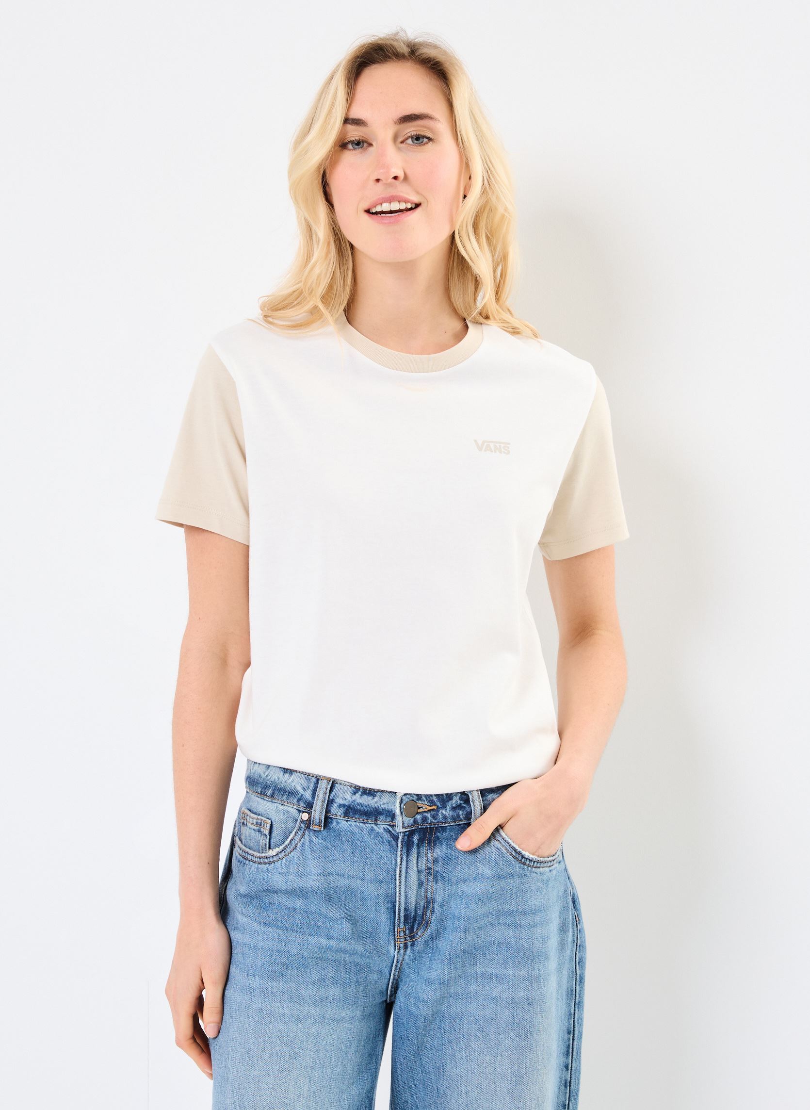 T shirt Vans COLORBLOCK BFF TEE EU - vue 2