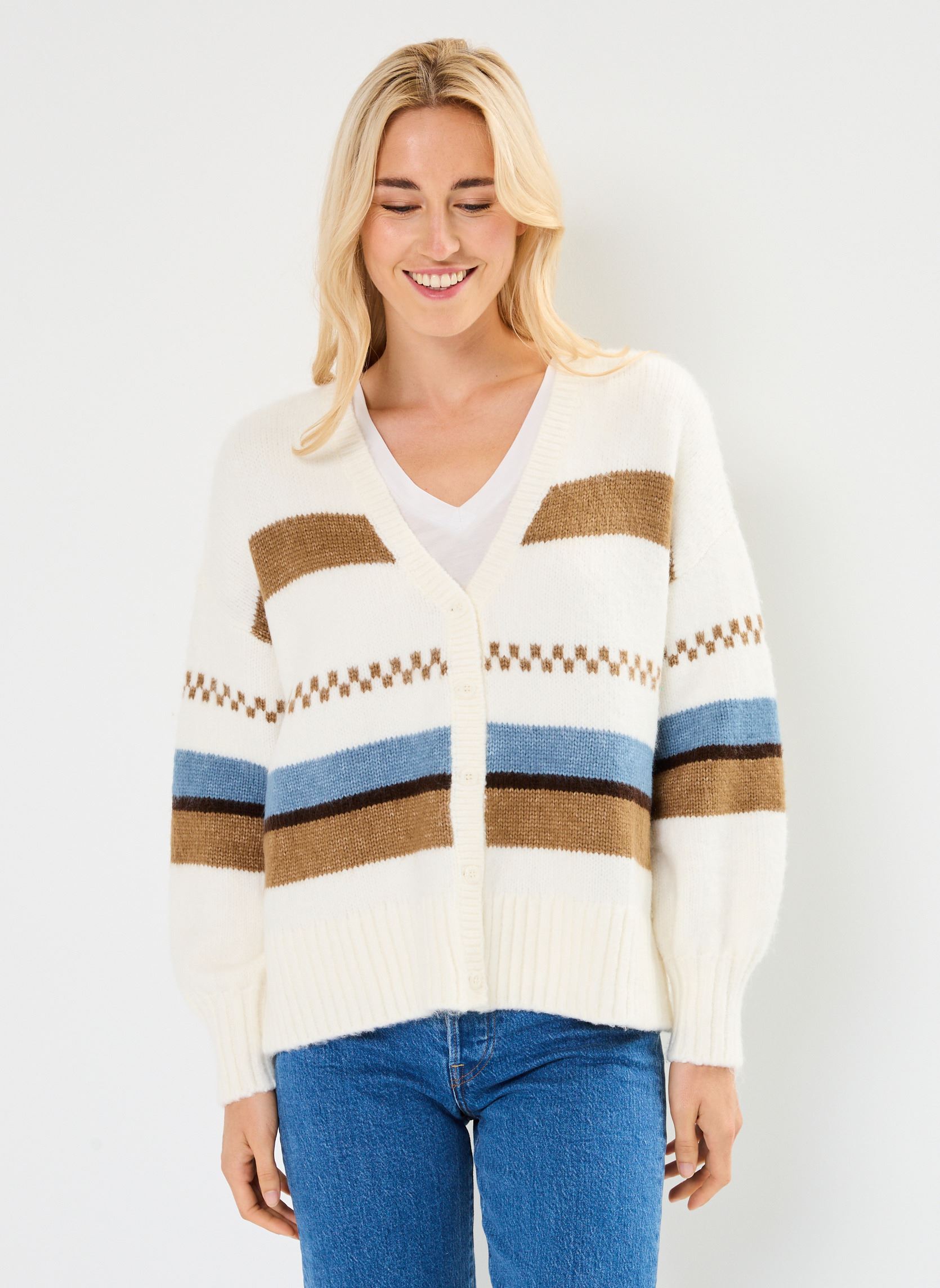 Vêtements Vans Valerie Stripe Cardigan pour Accessoires