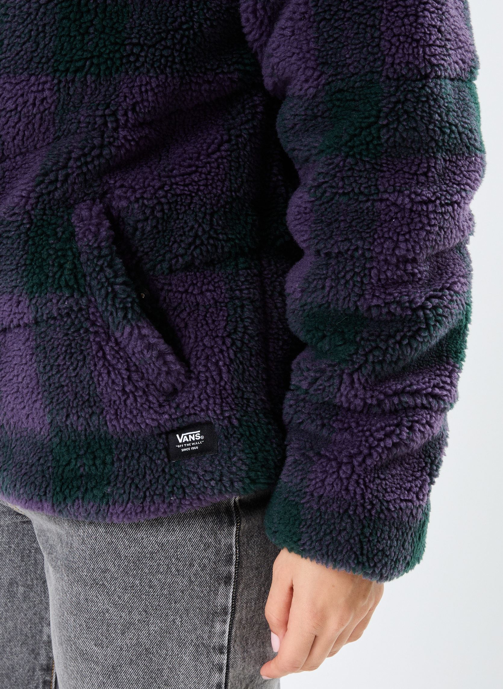Bomberjacks Foundry Plaid High Pile Puff dames groen Vans Bomberjacks Foundry Plaid High Pile Puff dames groen GREEN GABLES