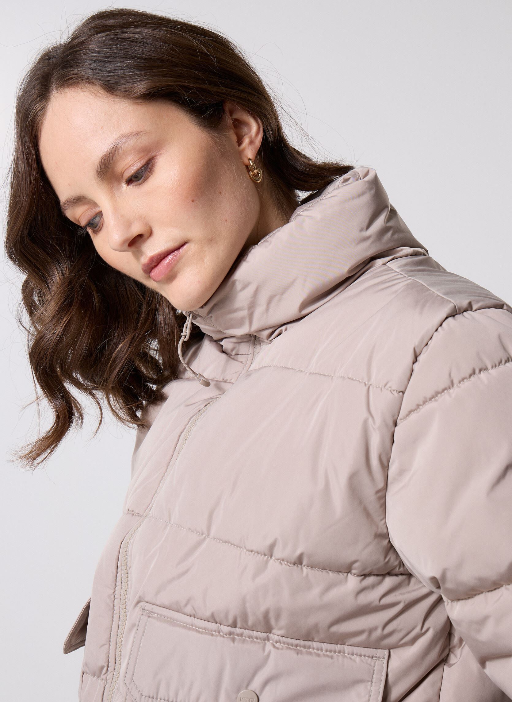 Daunenjacken MTE Aubrey Primaloft Puffer damen beige Vans Daunenjacken MTE Aubrey Primaloft Puffer damen beige MUSHROOM
