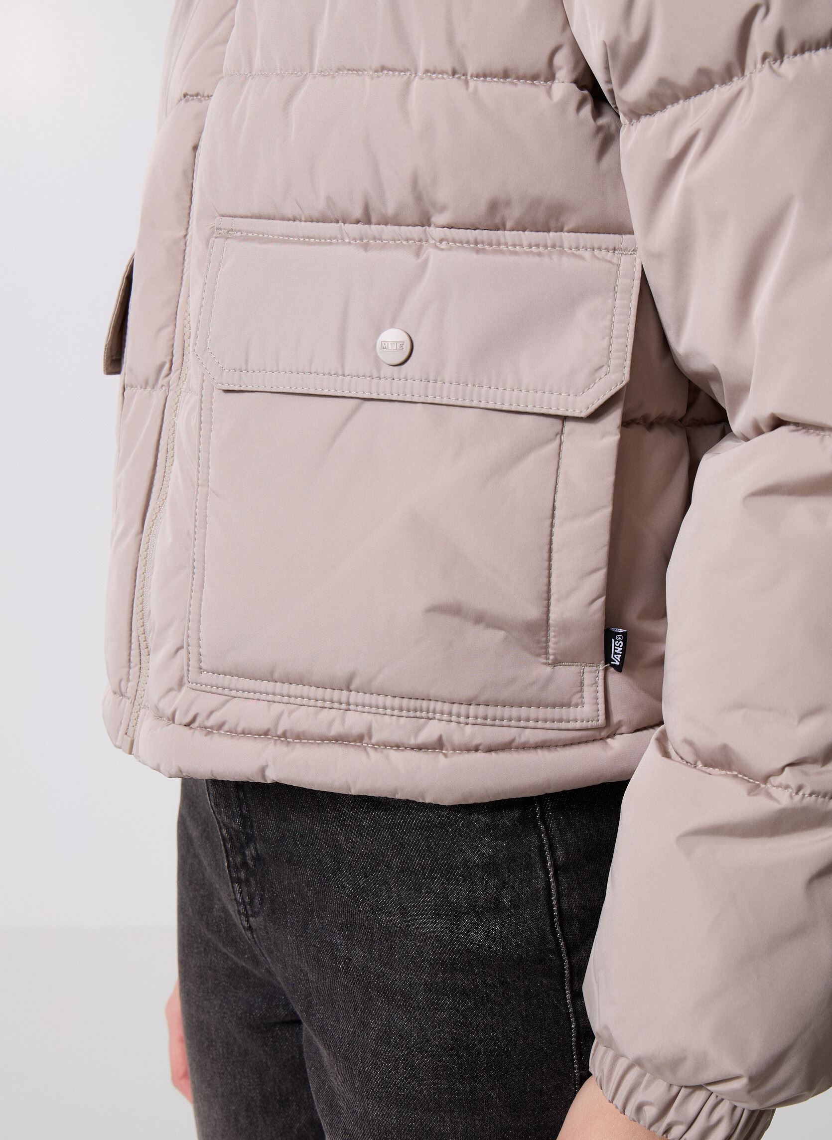 Daunenjacken MTE Aubrey Primaloft Puffer damen beige Vans Daunenjacken MTE Aubrey Primaloft Puffer damen beige MUSHROOM