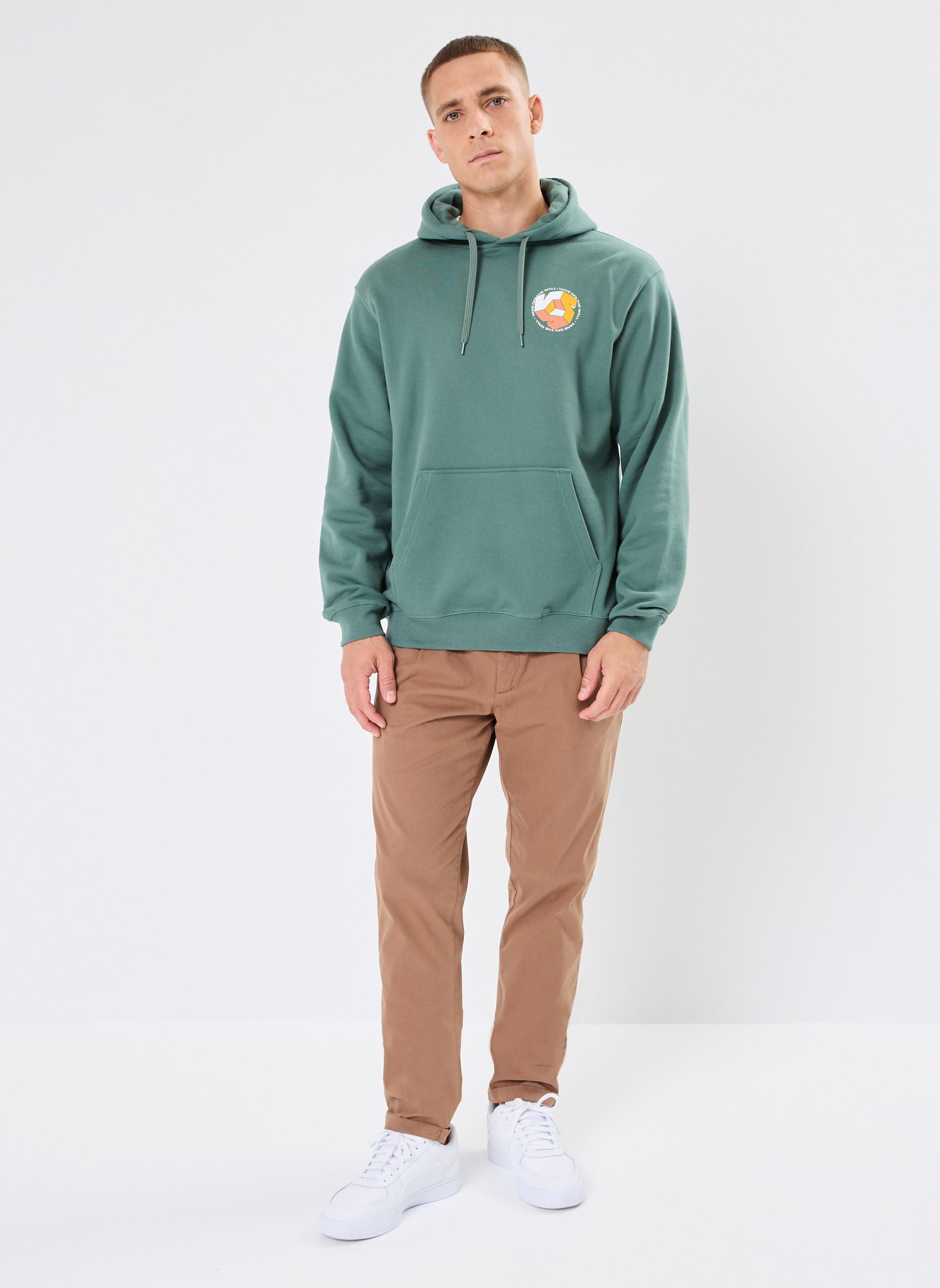 Kapuzenpullover Cycle V Loose PO herren grün Vans Kapuzenpullover Cycle V Loose PO herren grün DARK FOREST