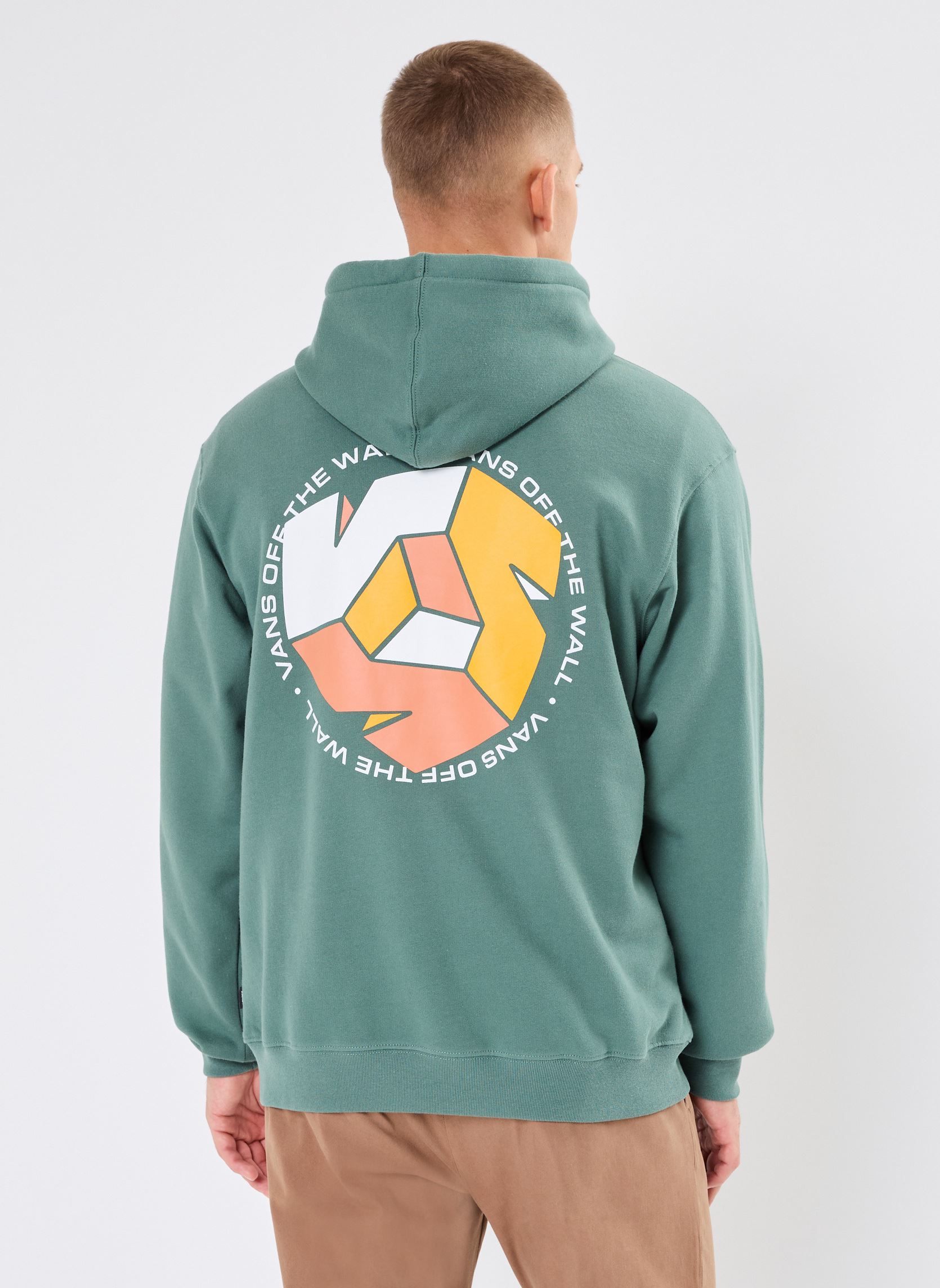 Kapuzenpullover Cycle V Loose PO herren grün Vans Kapuzenpullover Cycle V Loose PO herren grün DARK FOREST