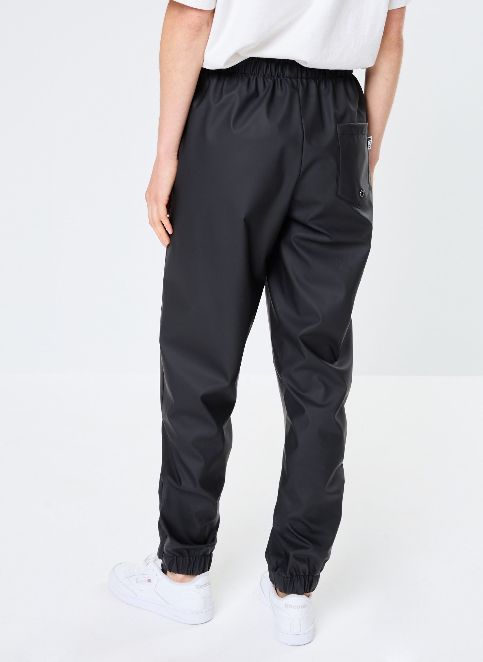 Pantalons droit Rain Pants Regular W3 - Unisexe femme noir Rains Pantalons droit Rain Pants Regular W3 - Unisexe femme noir Black
